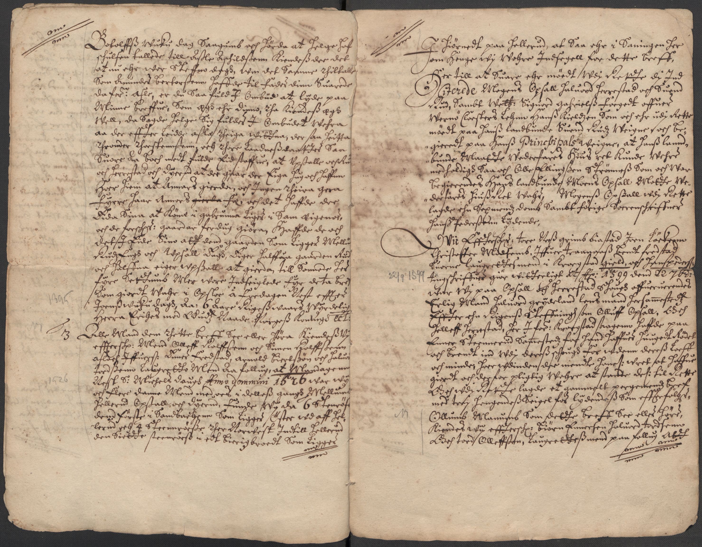 Riksarkivets diplomsamling, AV/RA-EA-5965/F15/L0007: Prestearkiv - Akershus, 1573-1693, p. 122