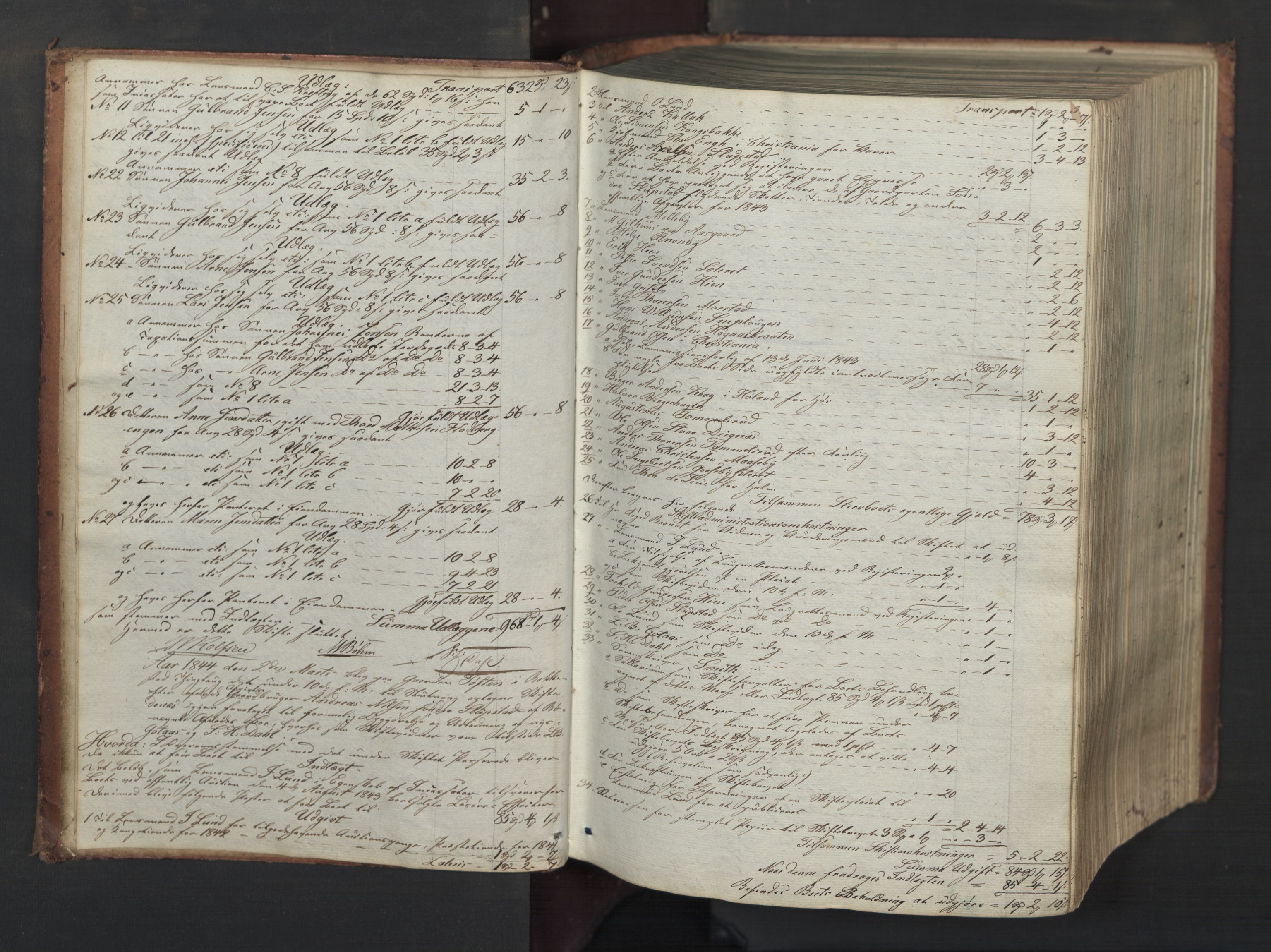 Rakkestad sorenskriveri, AV/SAO-A-10686/H/He/L0002: Skifteutlodningsprotokoller, 1843-1860, p. 2b-3a