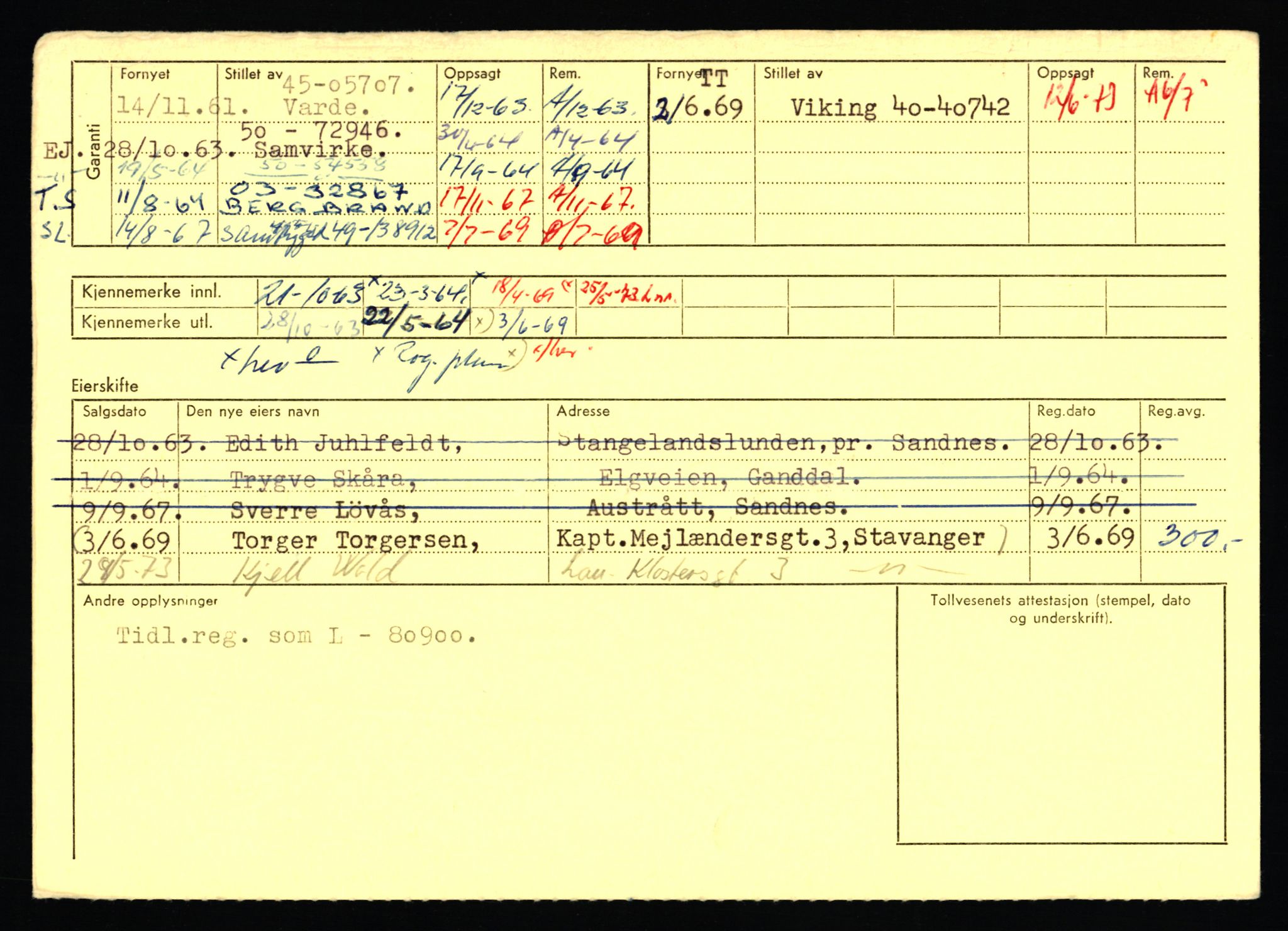 Stavanger trafikkstasjon, AV/SAST-A-101942/0/F/L0054: L-54200 - L-55699, 1930-1971, p. 1698