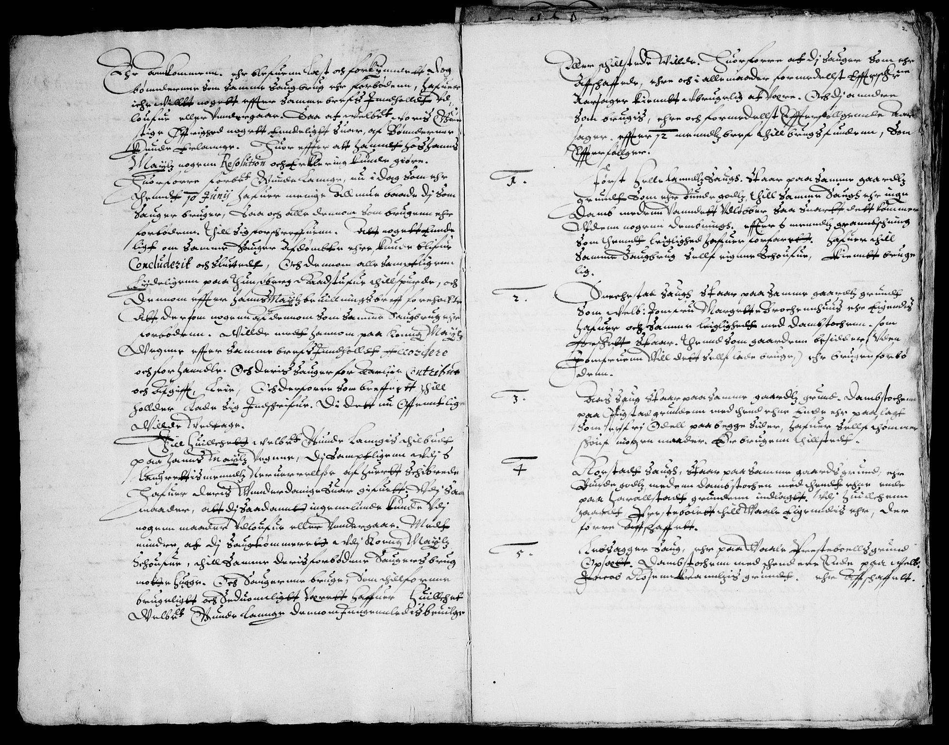 Danske Kanselli, Skapsaker, AV/RA-EA-4061/F/L0071: Skap 15, pakke 1A-31 Ia, 1618-1701, p. 284