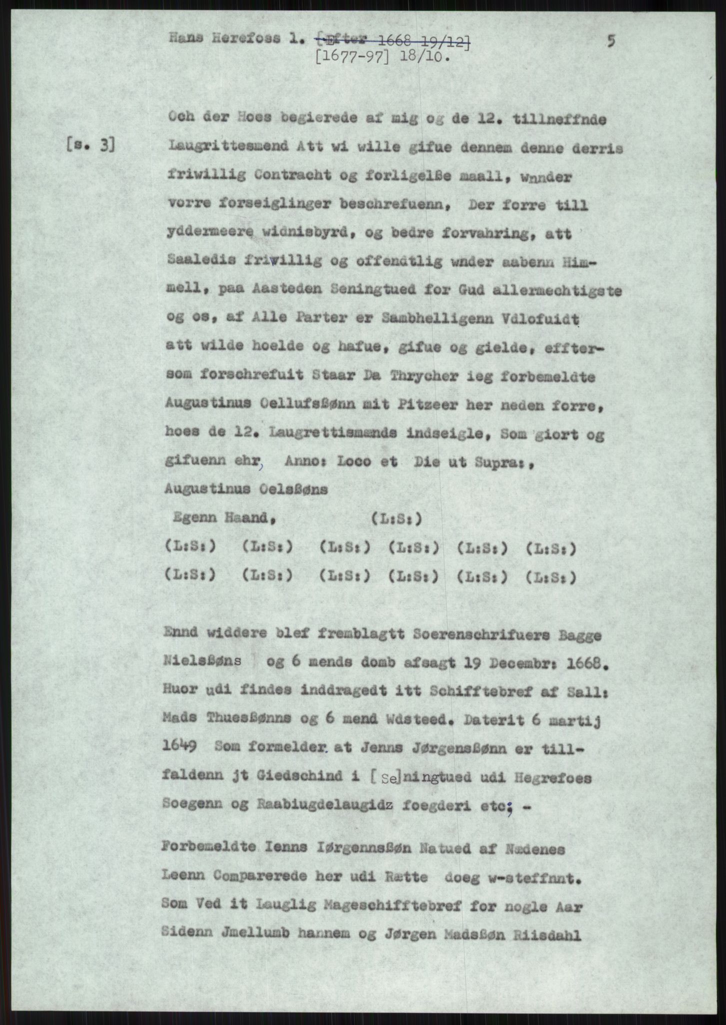 Samlinger til kildeutgivelse, Diplomavskriftsamlingen, AV/RA-EA-4053/H/Ha, p. 2777