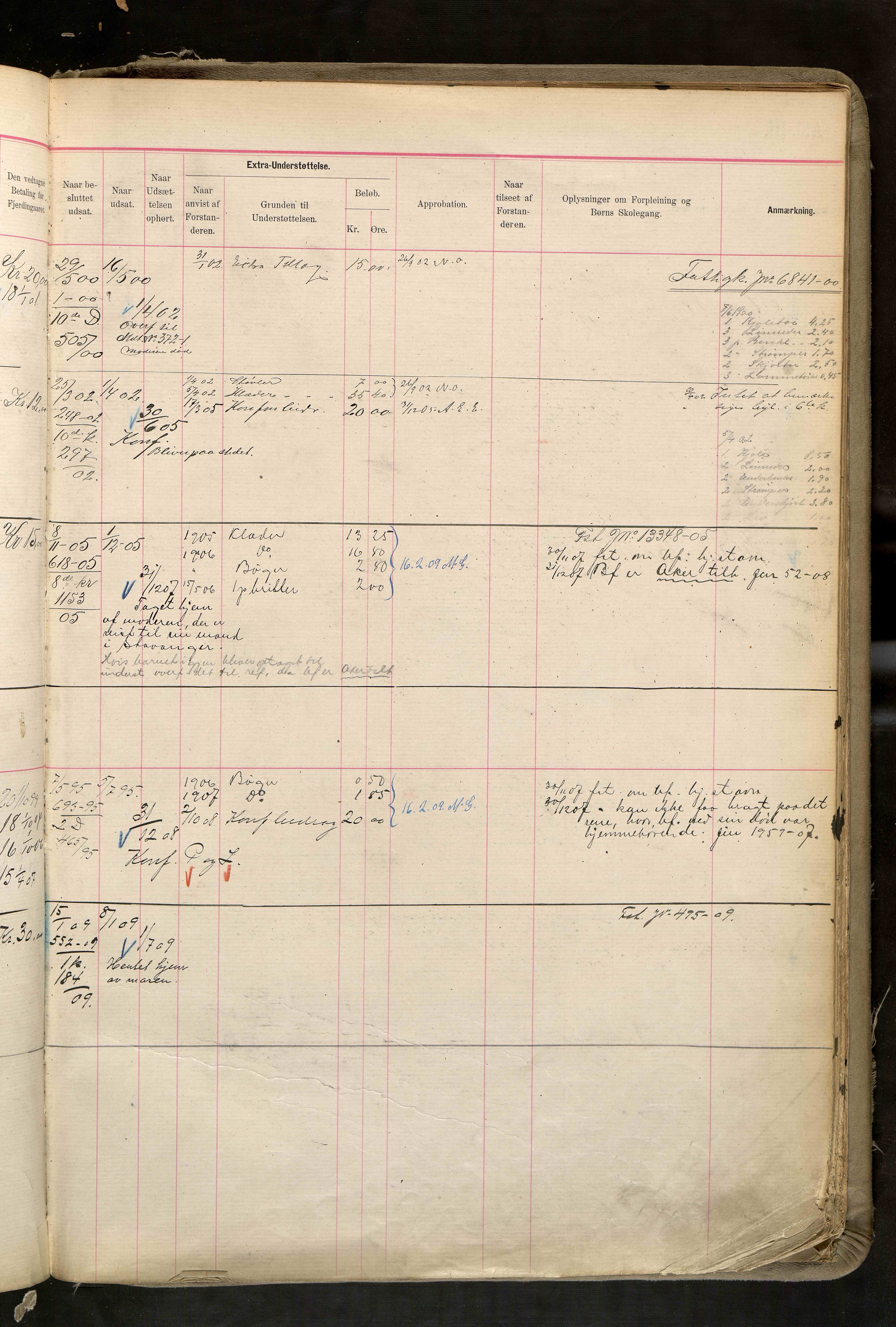 Fattigvesenet, OBA/A-20045/H/Hd/L0006: Manntallsprotokoll. Mnr. 501-1000, 1897-1910, p. 533