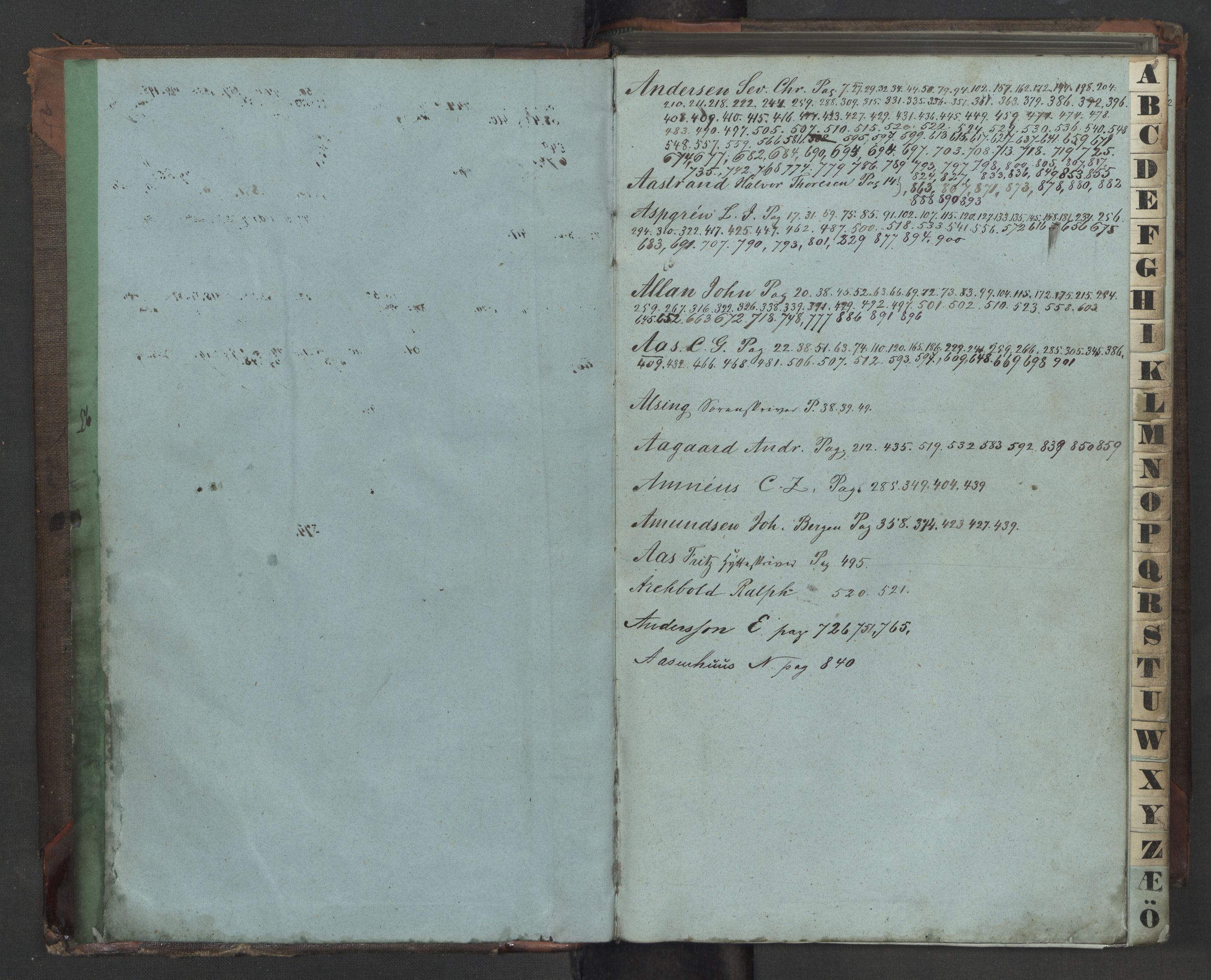 Hoë, Herman & Co, AV/SAT-PA-0280/11/L0038: Kopibok, innenlandsk, 1860-1867