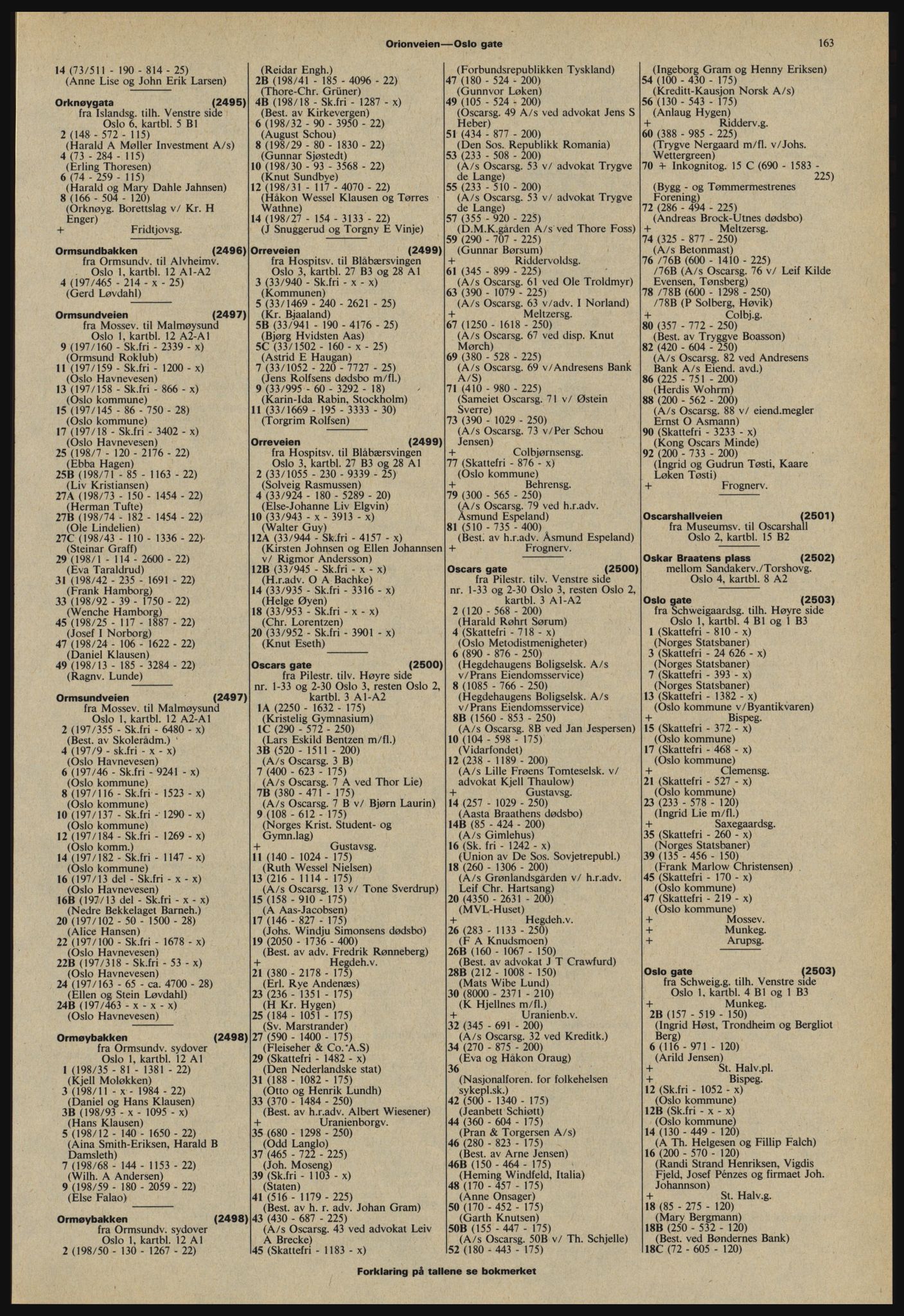 Kristiania/Oslo adressebok, PUBL/-, 1978-1979, p. 163