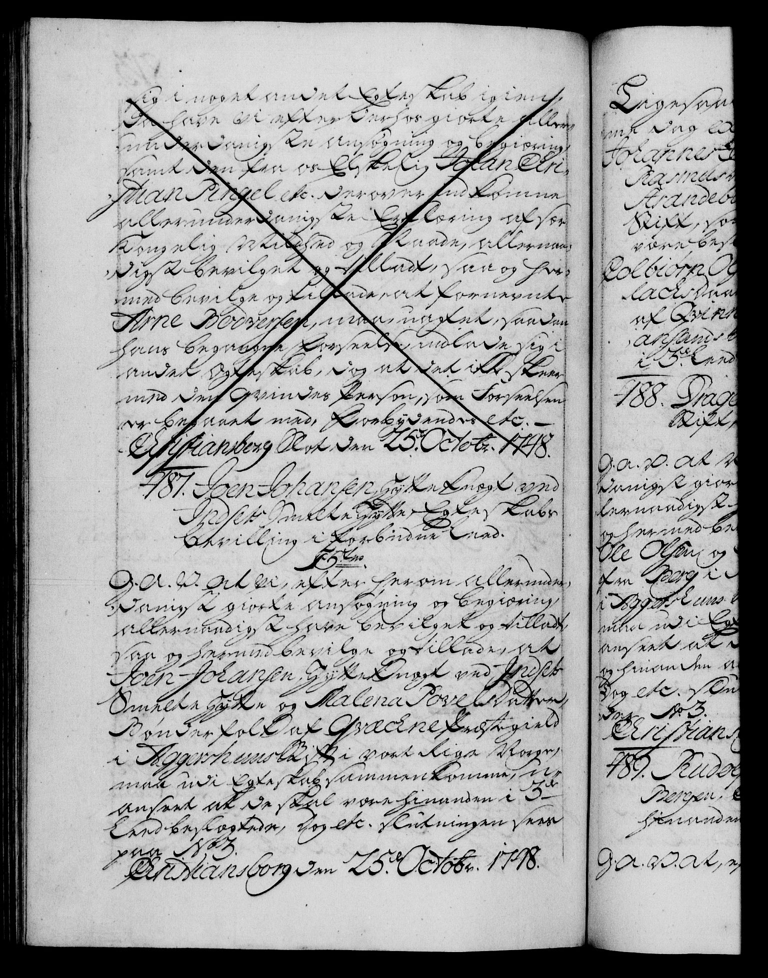 Danske Kanselli 1572-1799, RA/EA-3023/F/Fc/Fca/Fcaa/L0035: Norske registre, 1746-1748, p. 813b