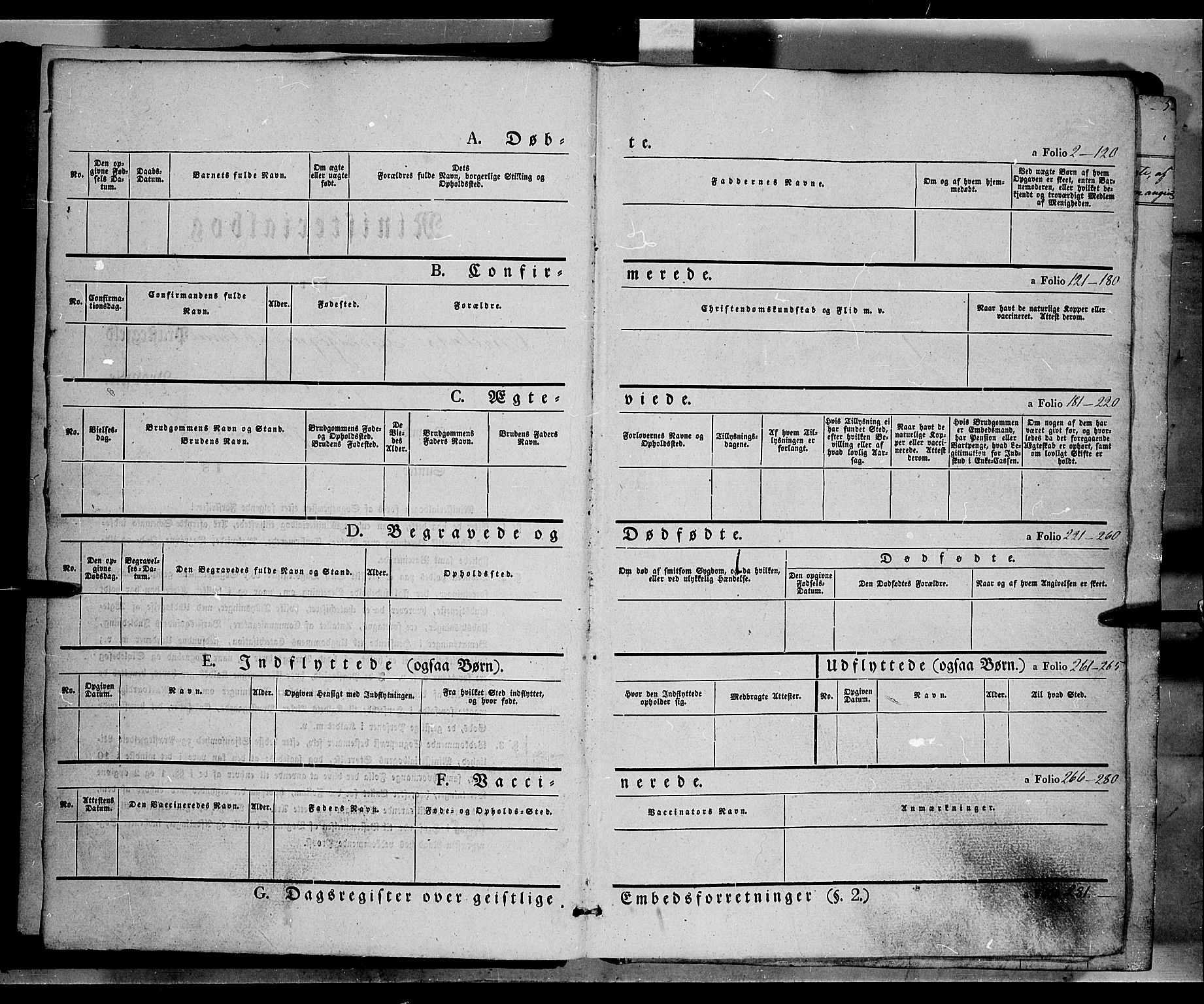 Nord-Aurdal prestekontor, AV/SAH-PREST-132/H/Ha/Haa/L0004: Parish register (official) no. 4, 1842-1863