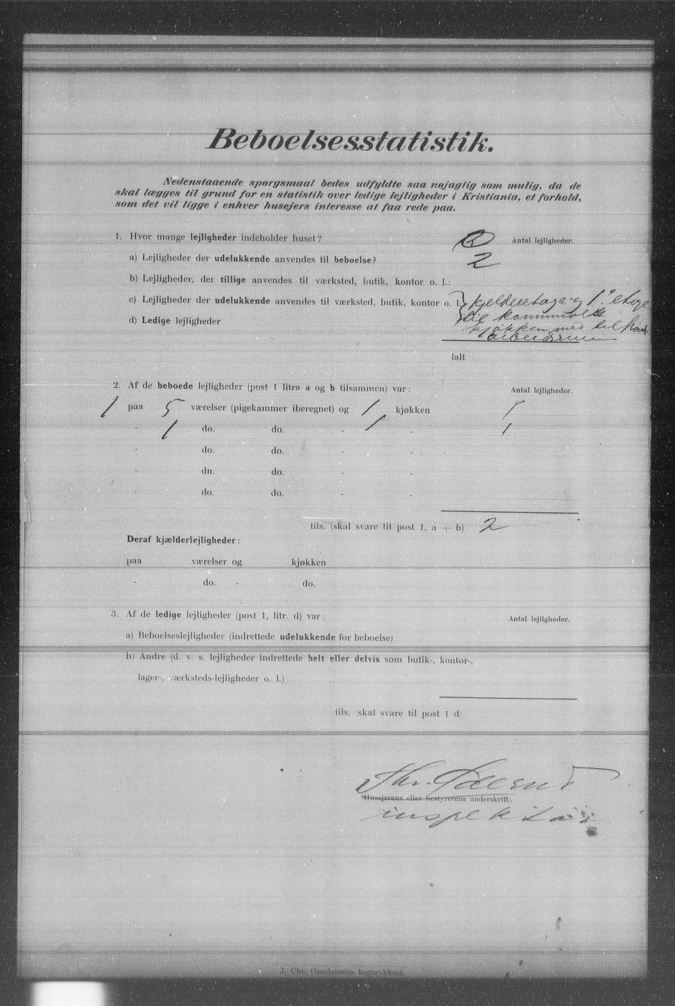 OBA, Municipal Census 1902 for Kristiania, 1902, p. 10751