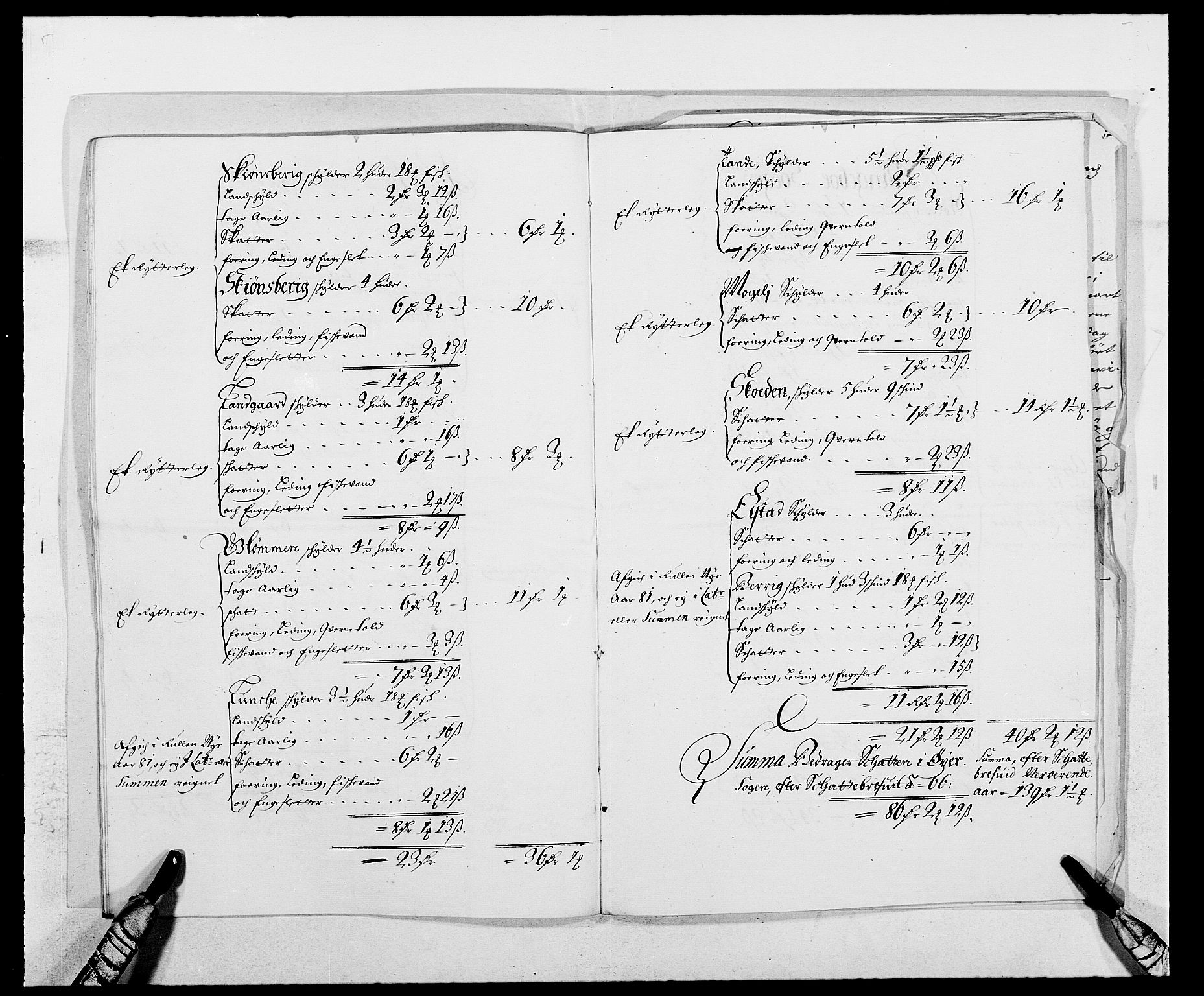 Rentekammeret inntil 1814, Reviderte regnskaper, Fogderegnskap, AV/RA-EA-4092/R17/L1158: Fogderegnskap Gudbrandsdal, 1682-1689, p. 305