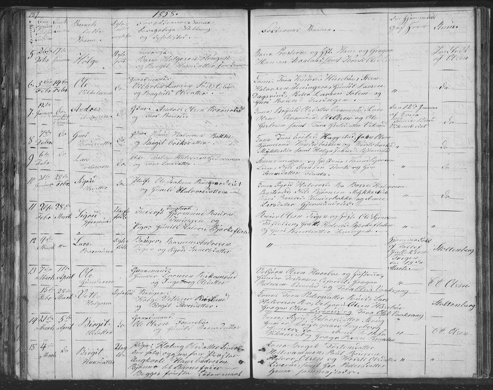 Nore kirkebøker, AV/SAKO-A-238/F/Fc/L0002: Parish register (official) no. III 2, 1836-1861, p. 187