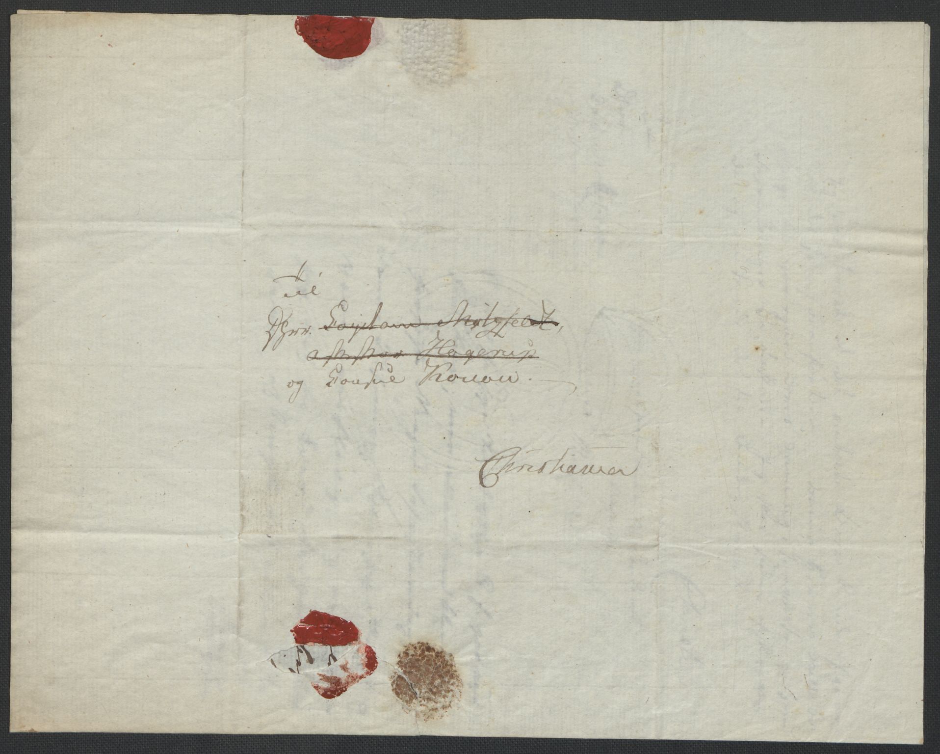 Christie, Wilhelm Frimann Koren, RA/PA-0014/F/L0004: Christies dokumenter fra 1814, 1814, p. 204