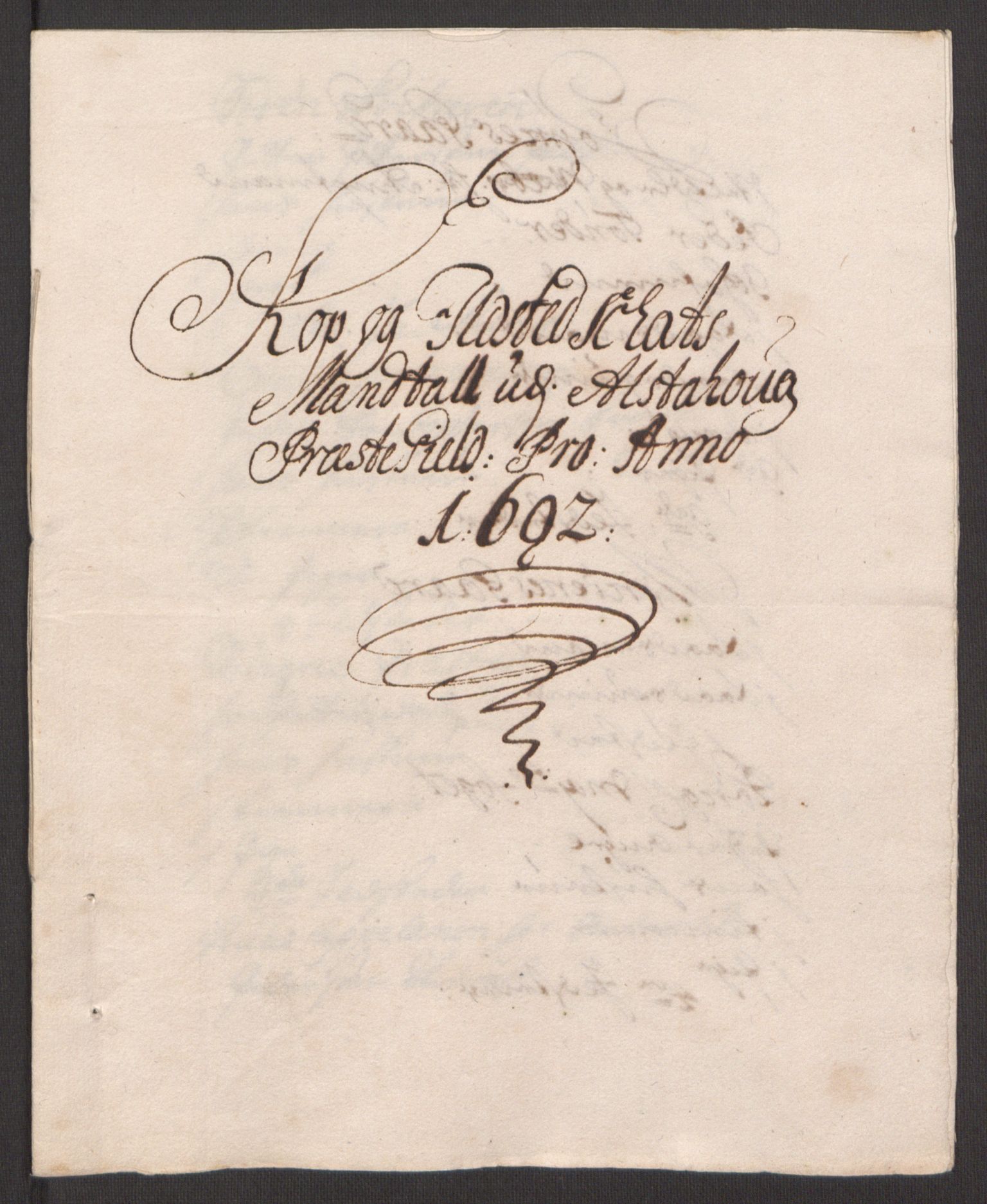 Rentekammeret inntil 1814, Reviderte regnskaper, Fogderegnskap, AV/RA-EA-4092/R65/L4504: Fogderegnskap Helgeland, 1691-1692, p. 299