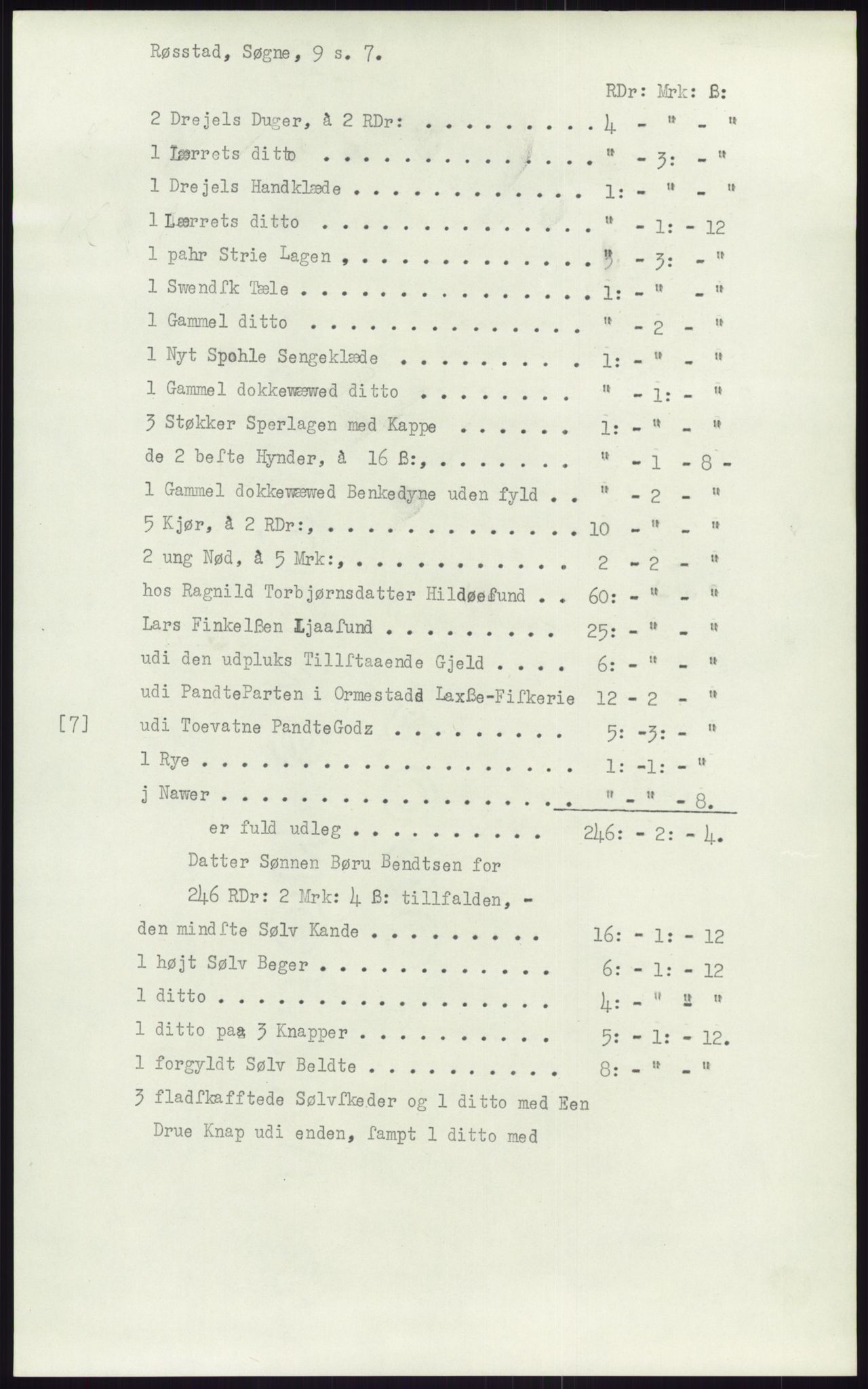 Samlinger til kildeutgivelse, Diplomavskriftsamlingen, RA/EA-4053/H/Ha, p. 2564