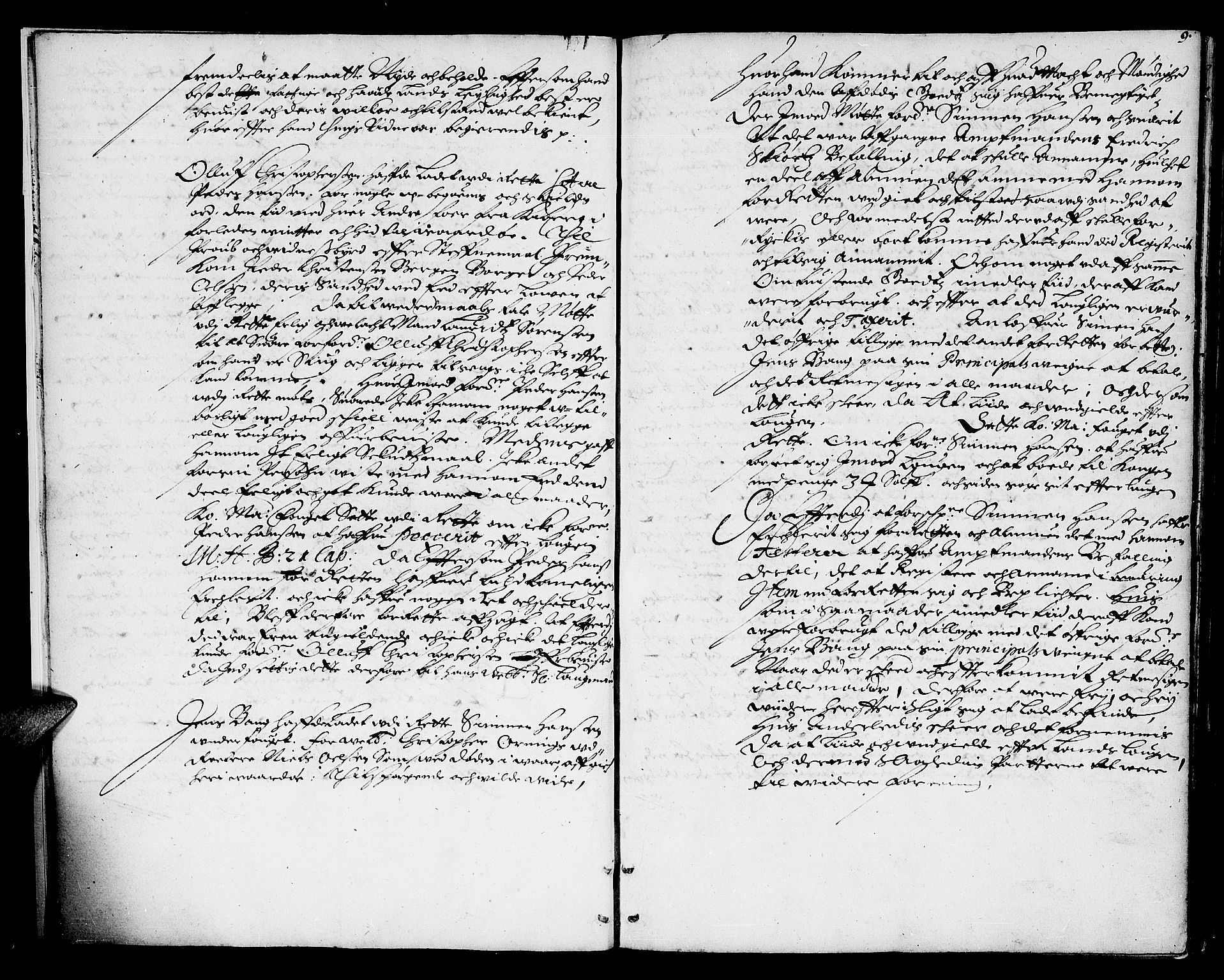 Finnmark sorenskriveri, AV/SATØ-S-0053/F/Fa/L0012: Justisprotokoller, 1668-1671, p. 8b-9a