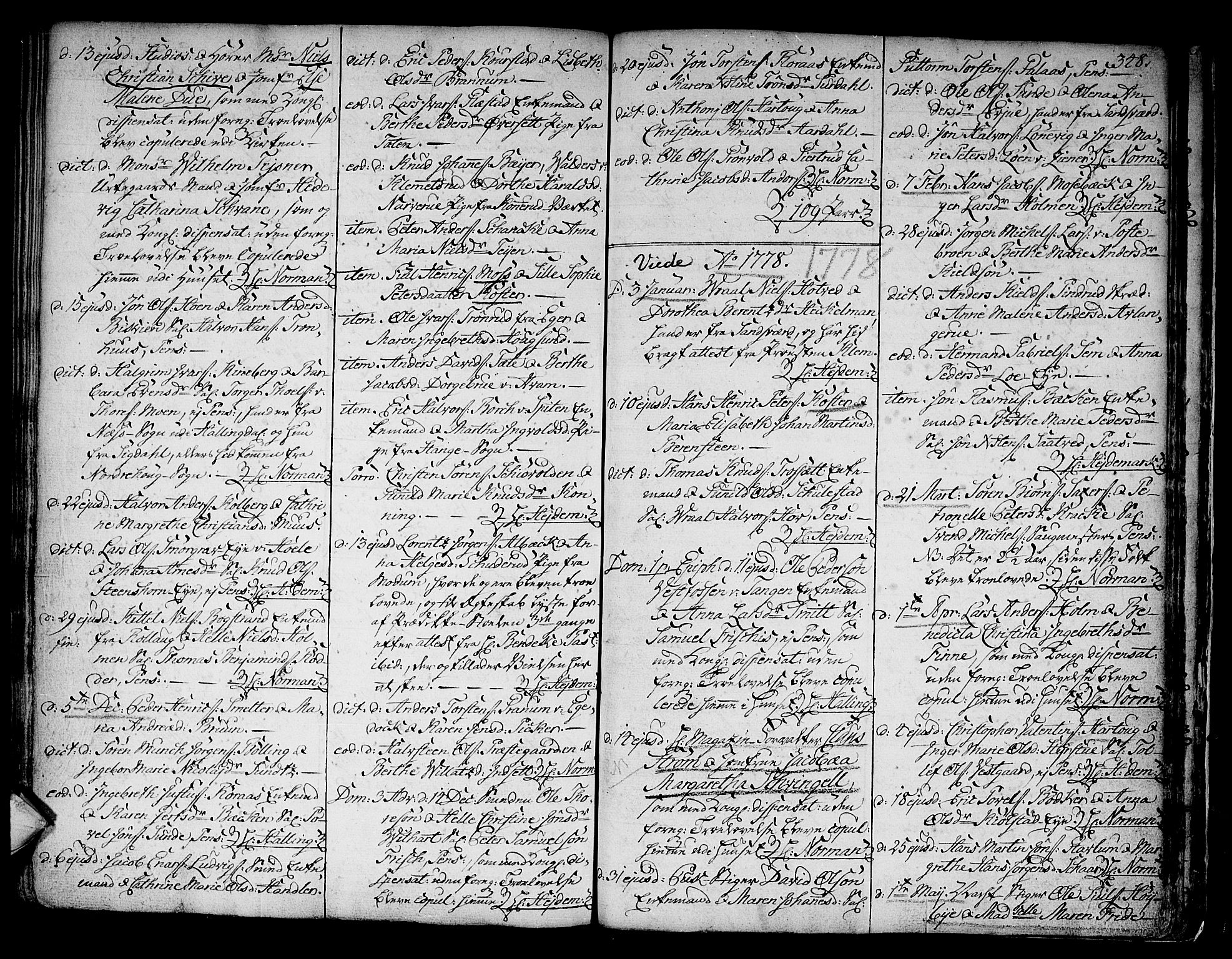 Kongsberg kirkebøker, SAKO/A-22/F/Fa/L0005: Parish register (official) no. I 5, 1769-1782, p. 348