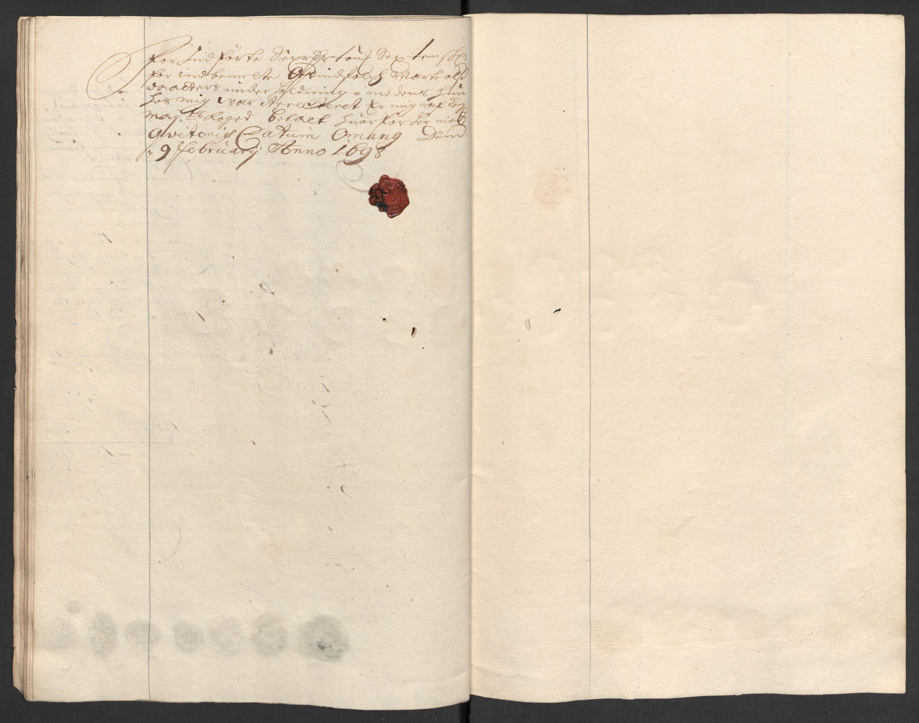 Rentekammeret inntil 1814, Reviderte regnskaper, Fogderegnskap, RA/EA-4092/R16/L1037: Fogderegnskap Hedmark, 1697-1698, p. 100