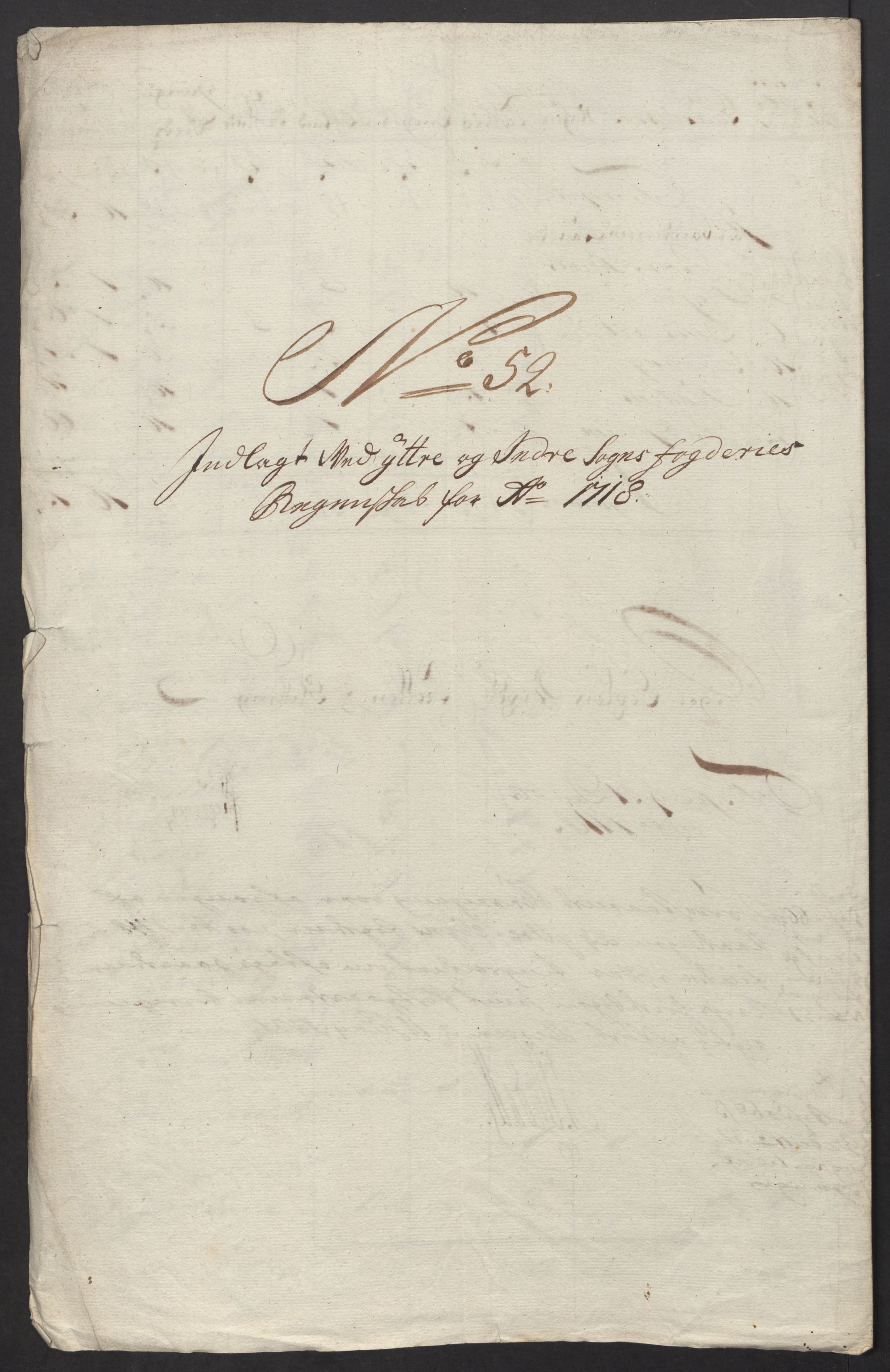 Rentekammeret inntil 1814, Reviderte regnskaper, Fogderegnskap, AV/RA-EA-4092/R52/L3321: Fogderegnskap Sogn, 1717-1718, p. 787