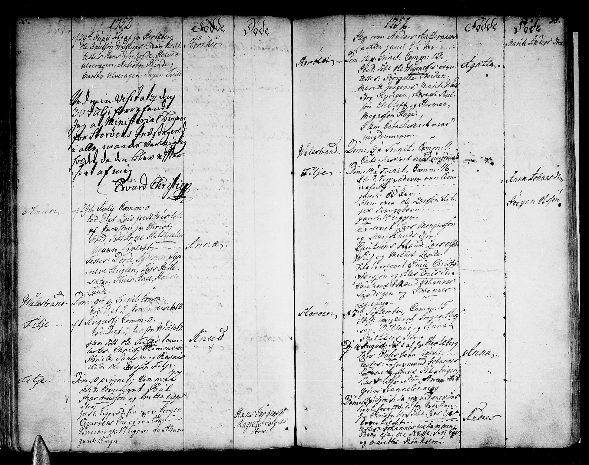 Stord sokneprestembete, AV/SAB-A-78201/H/Haa: Parish register (official) no. A 2, 1744-1777, p. 58