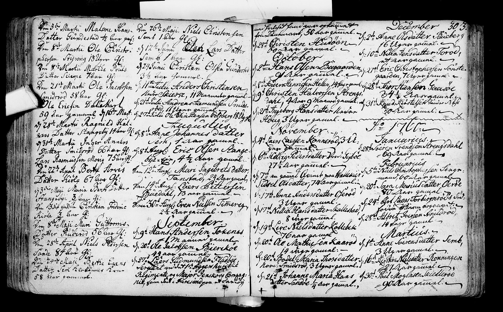 Nøtterøy kirkebøker, AV/SAKO-A-354/F/Fa/L0002: Parish register (official) no. I 2, 1738-1790, p. 303