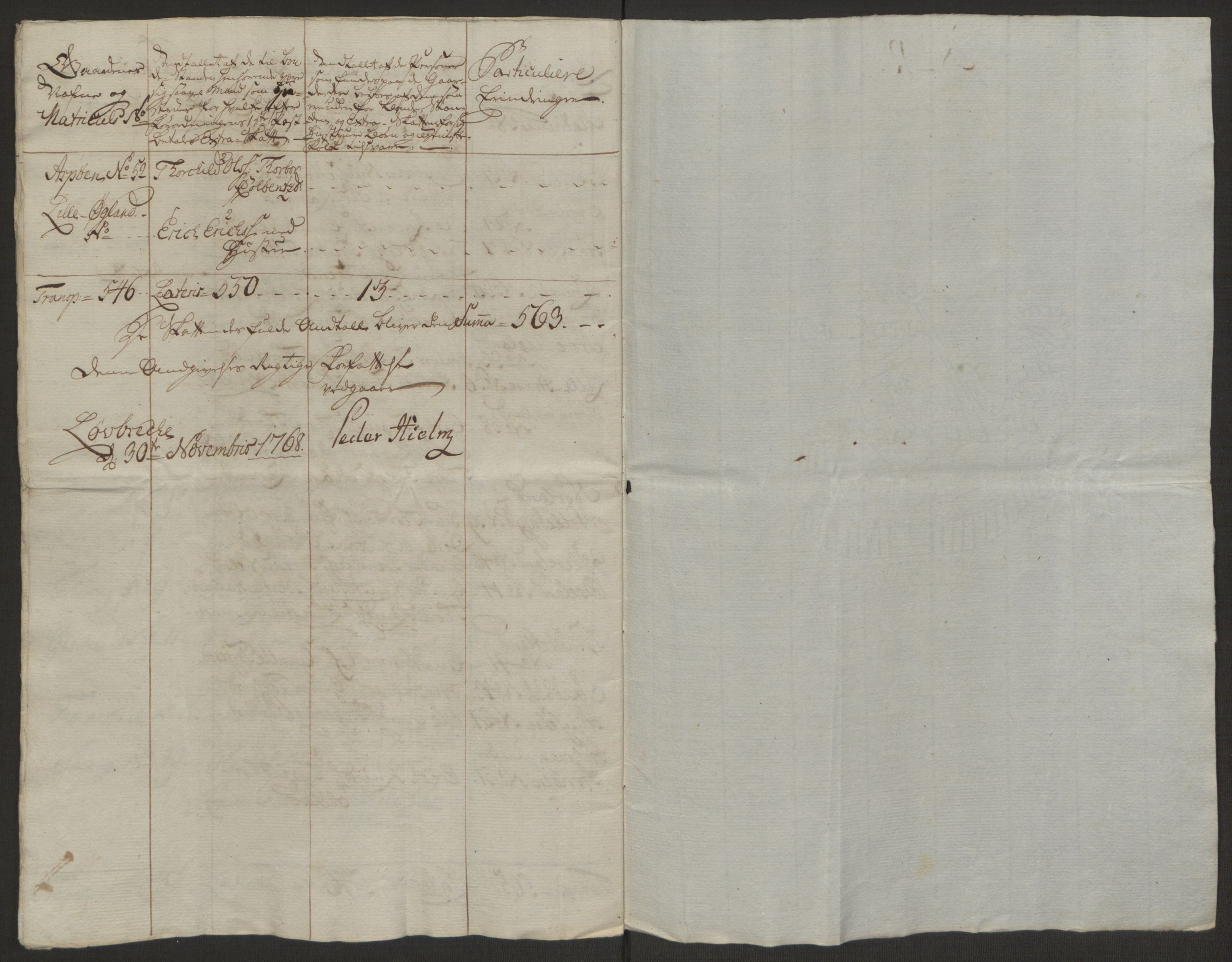 Rentekammeret inntil 1814, Realistisk ordnet avdeling, RA/EA-4070/Ol/L0016b: [Gg 10]: Ekstraskatten, 23.09.1762. Ryfylke, 1764-1768, p. 141