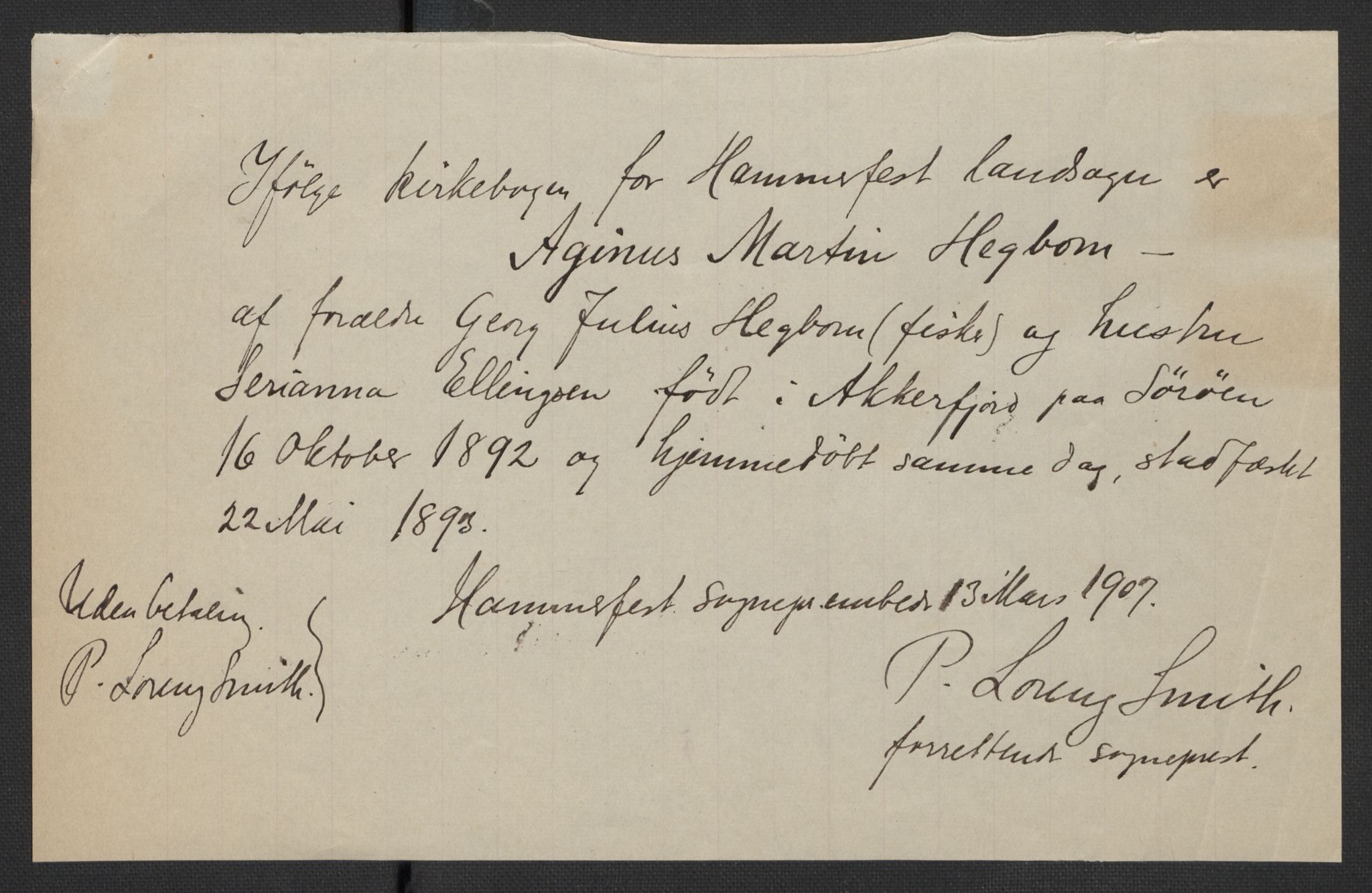 Falstad skolehjem, AV/RA-S-1676/E/Eb/L0007: Elevmapper løpenr. 146-168, 1905-1911, p. 310