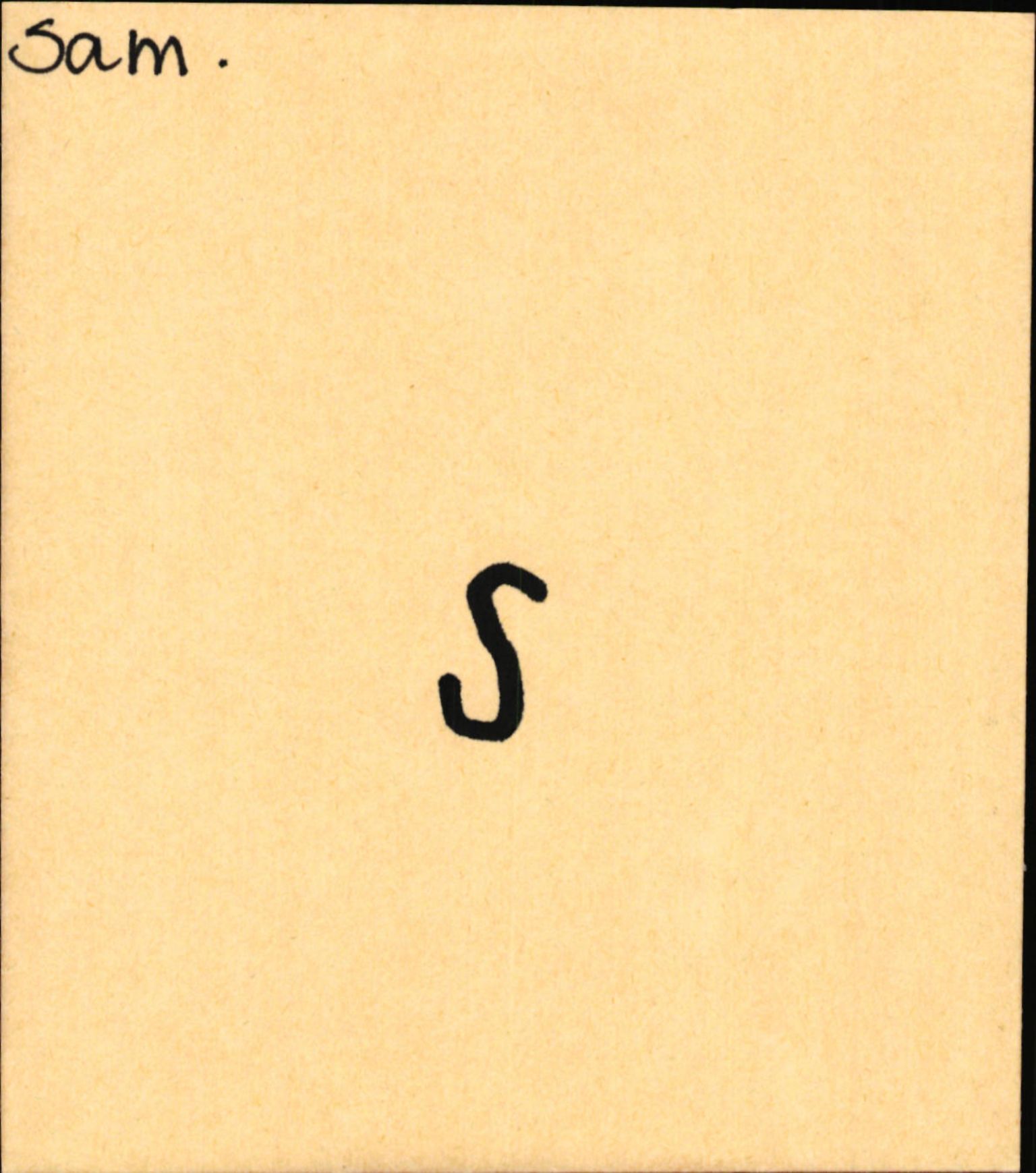 Statens vegvesen, Hordaland vegkontor, SAB/A-5201/2/Ha/L0047: R-eierkort S, 1920-1971, p. 1