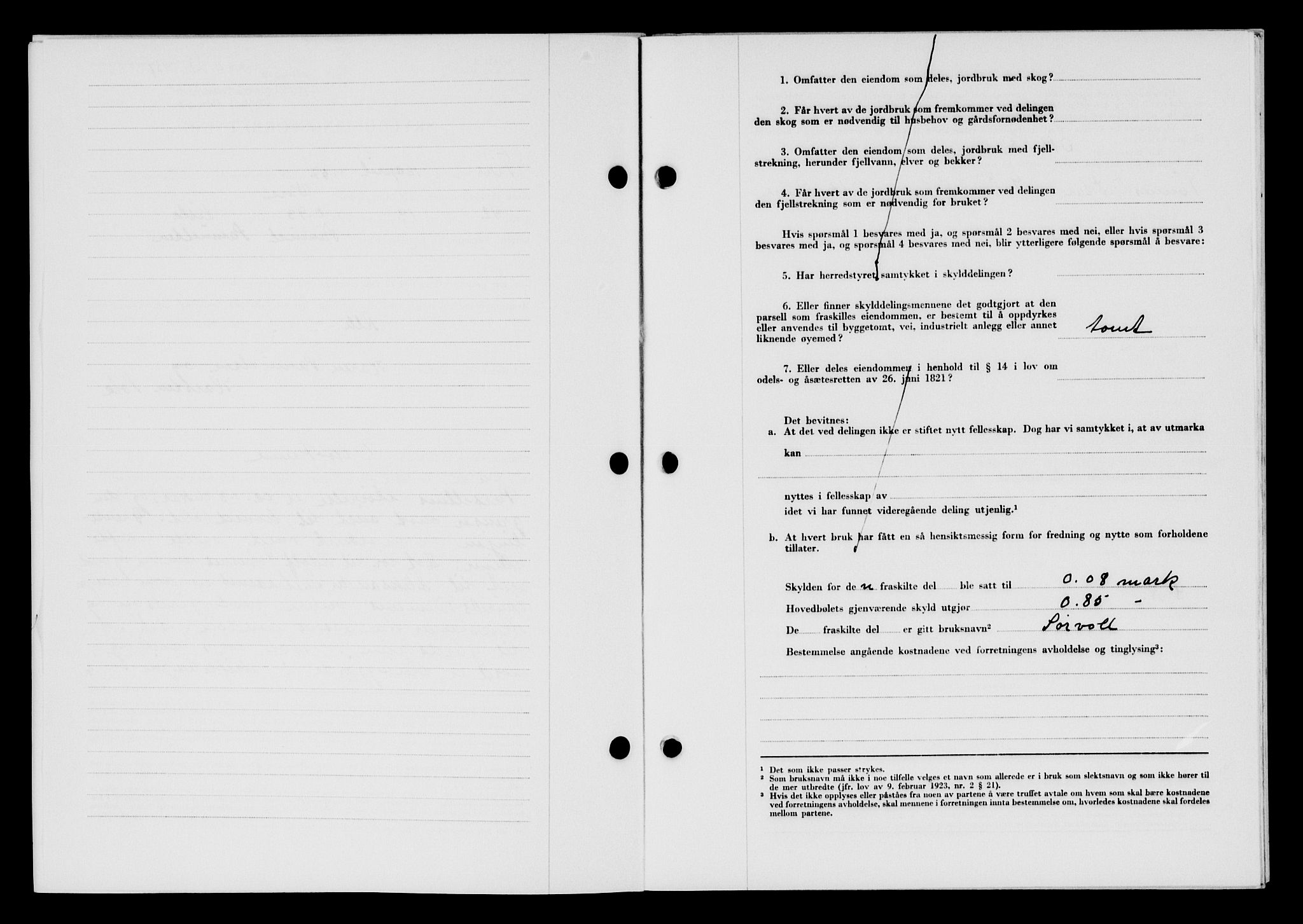 Lyngdal sorenskriveri, AV/SAK-1221-0004/G/Gb/L0676: Mortgage book no. A XXII, 1957-1957, Diary no: : 276/1957