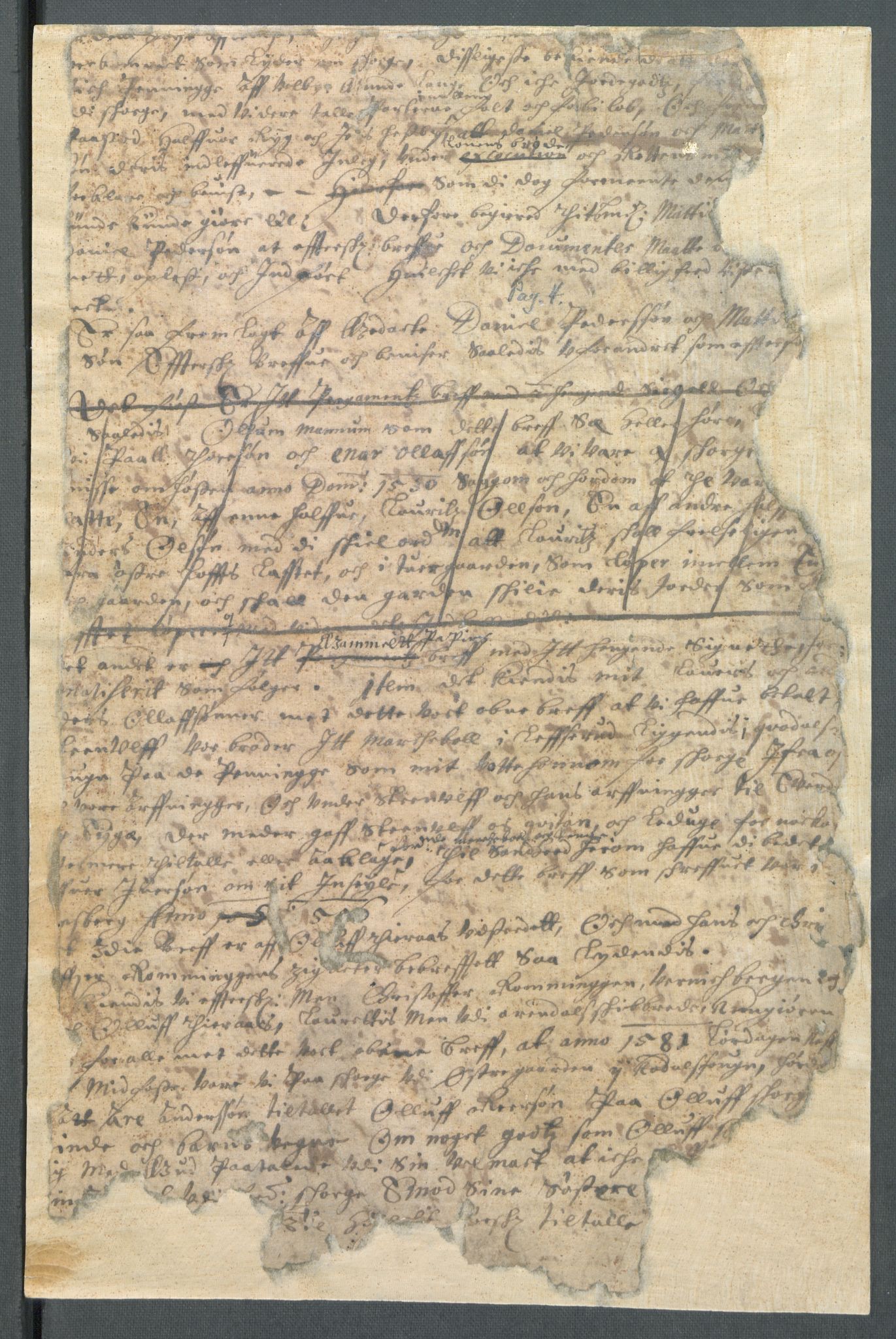 Riksarkivets diplomsamling, AV/RA-EA-5965/F02/L0166: Dokumenter, 1654-1656, p. 265