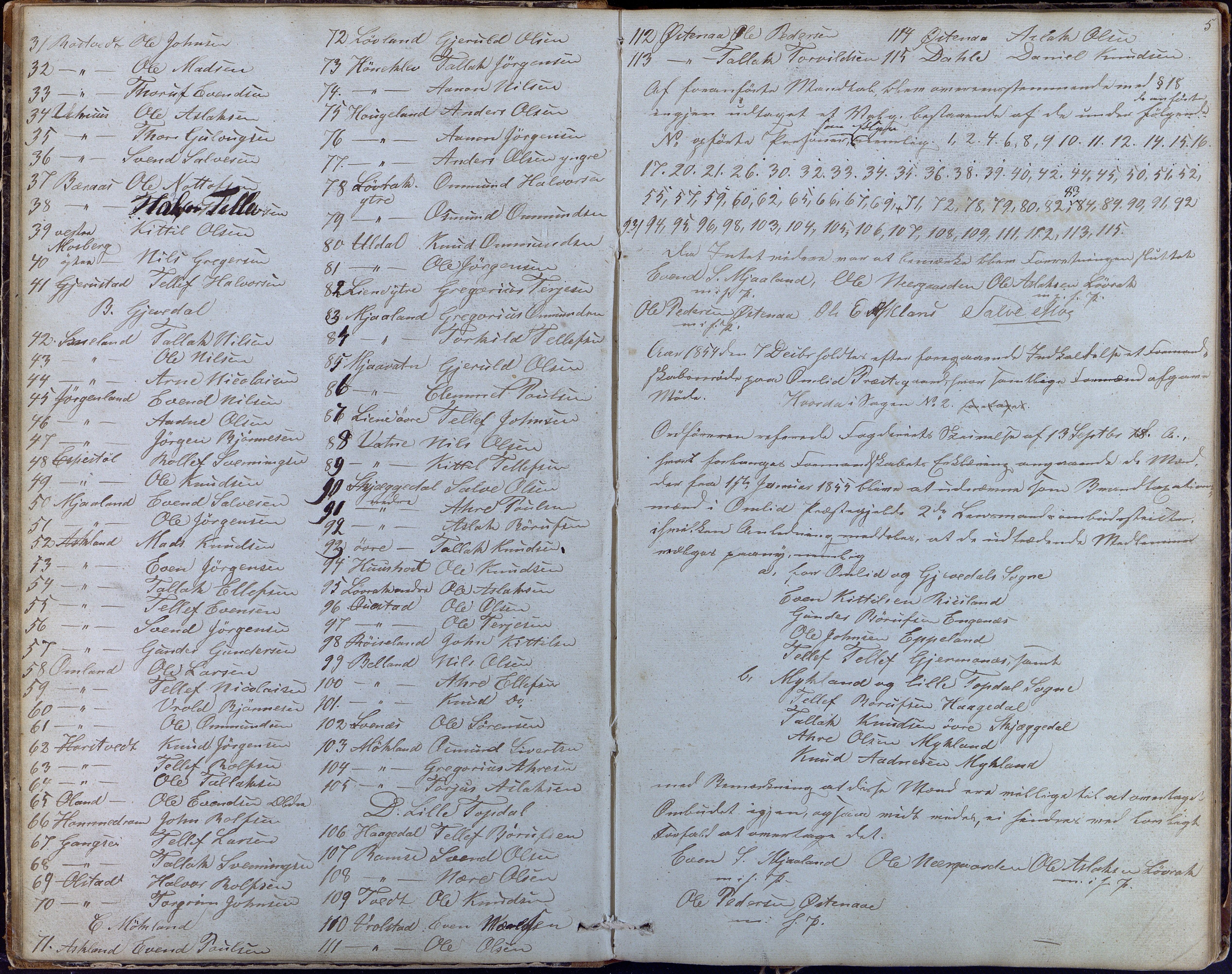 Åmli kommune før 1985, AAKS/KA0929-PK/01/01a/L0001: Møtebok, 1837-1854, p. 5
