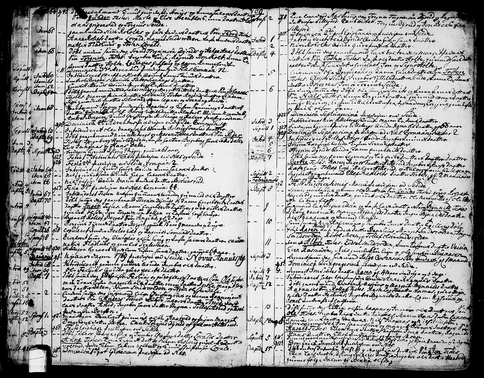 Sauherad kirkebøker, AV/SAKO-A-298/F/Fa/L0004: Parish register (official) no. I 4, 1767-1814