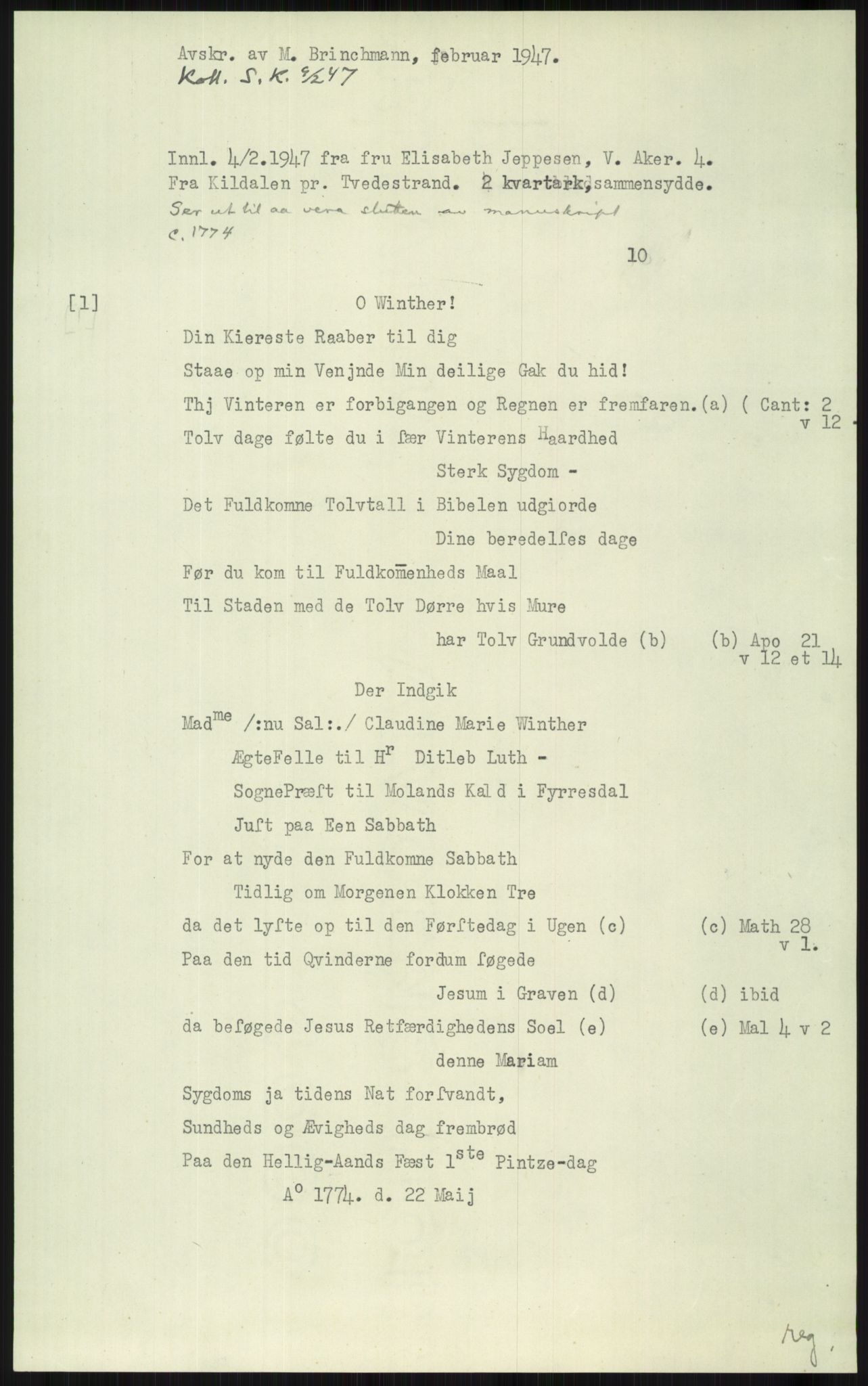 Samlinger til kildeutgivelse, Diplomavskriftsamlingen, AV/RA-EA-4053/H/Ha, p. 3377