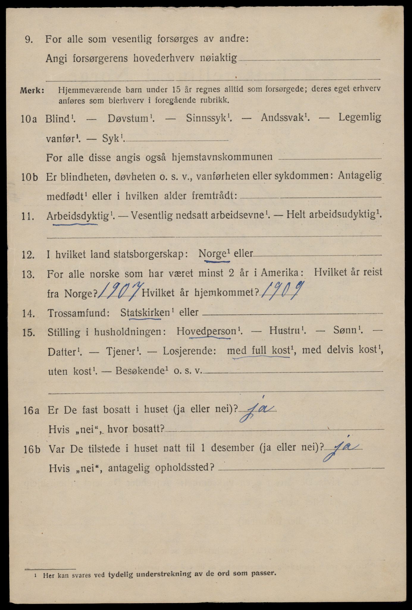 SAST, 1920 census for Stavanger, 1920, p. 49655