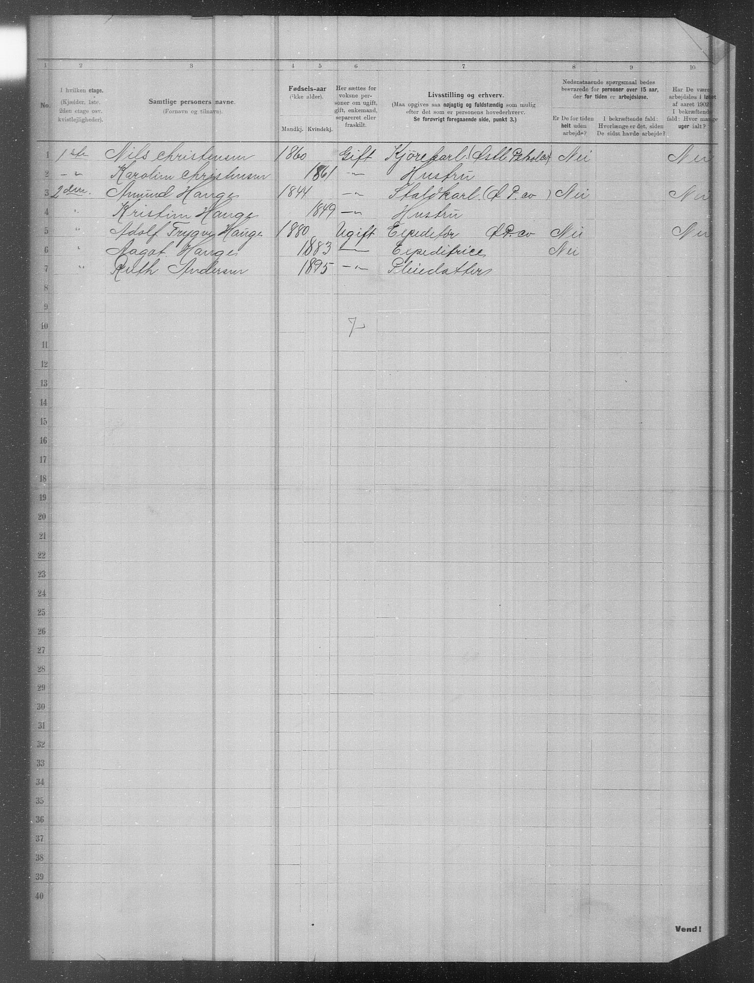 OBA, Municipal Census 1902 for Kristiania, 1902, p. 16082