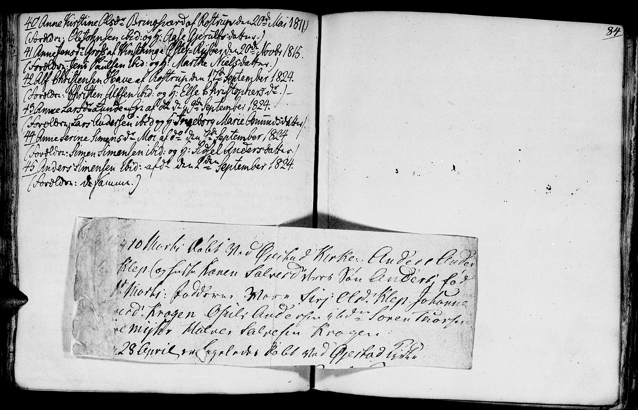 Fjære sokneprestkontor, AV/SAK-1111-0011/F/Fb/L0006: Parish register (copy) no. B 6, 1803-1817, p. 84