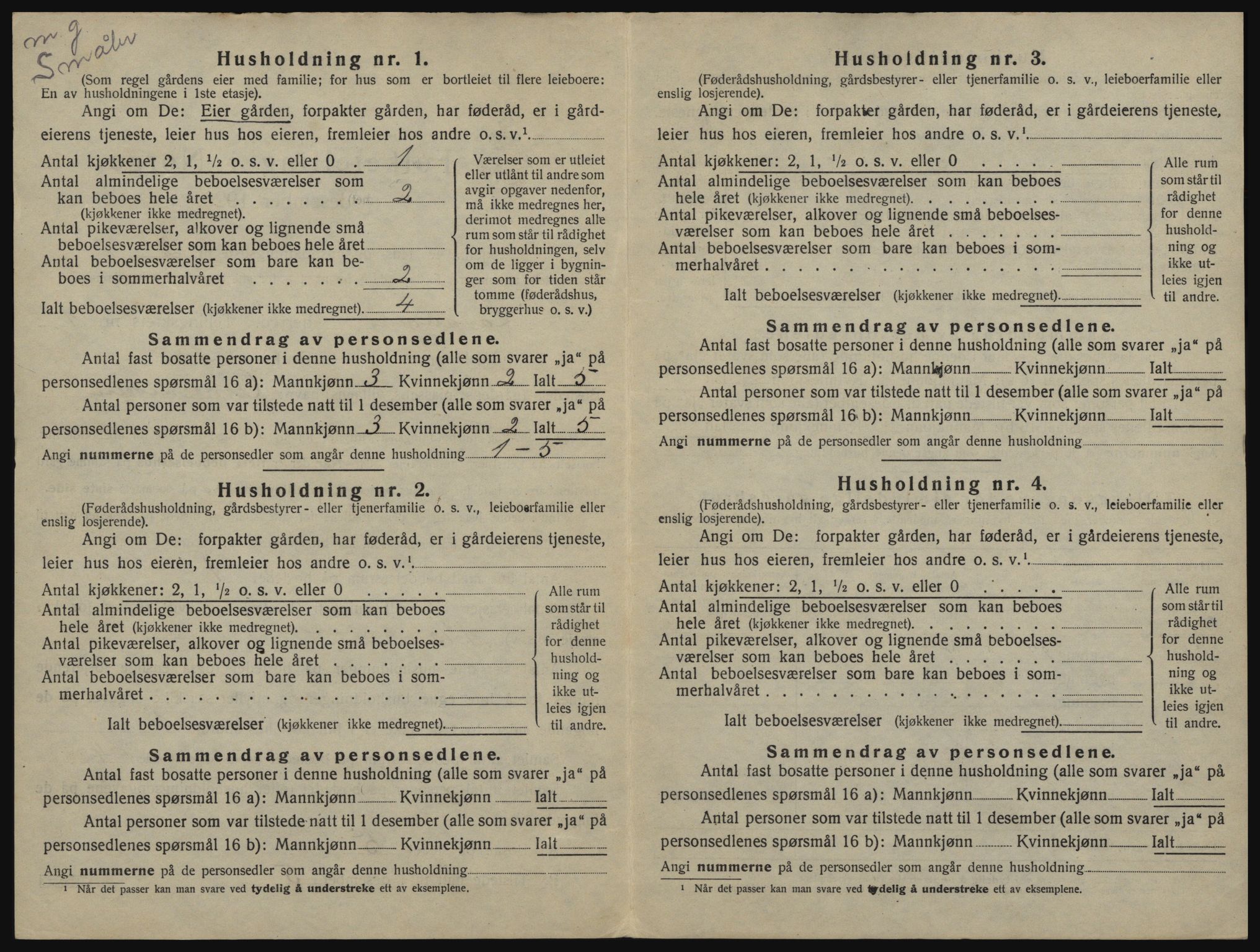 SATØ, 1920 census for Lavangen, 1920, p. 40