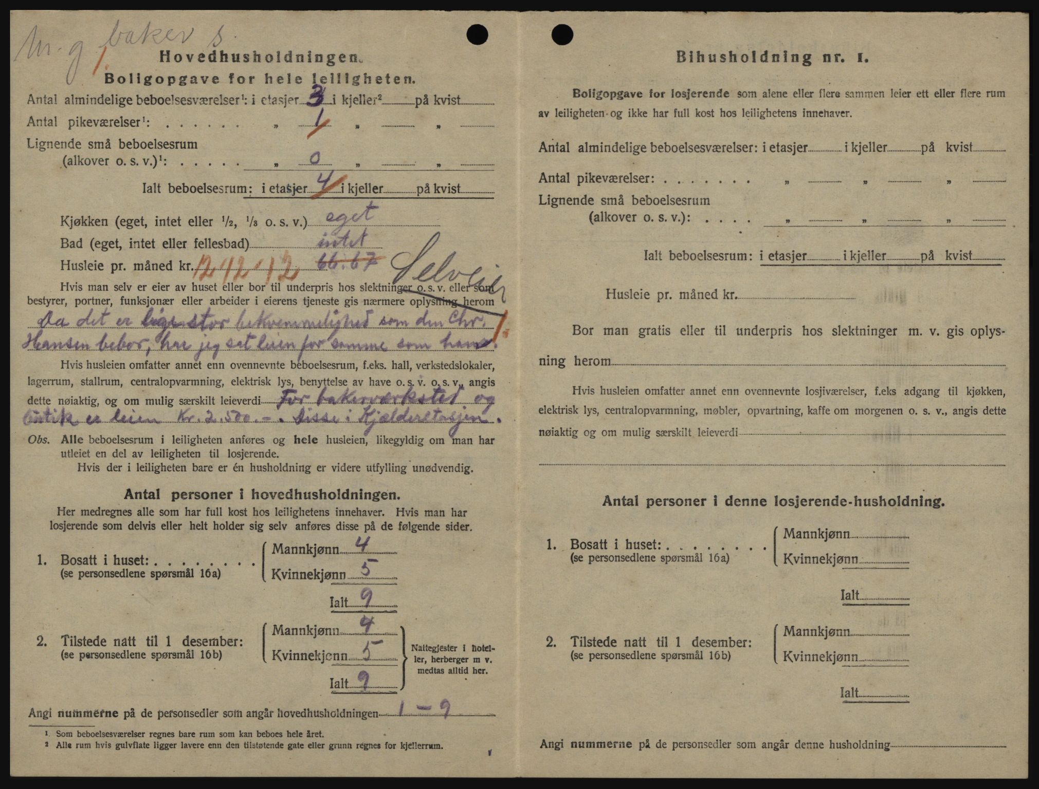 SATØ, 1920 census for Vardø, 1920, p. 1340