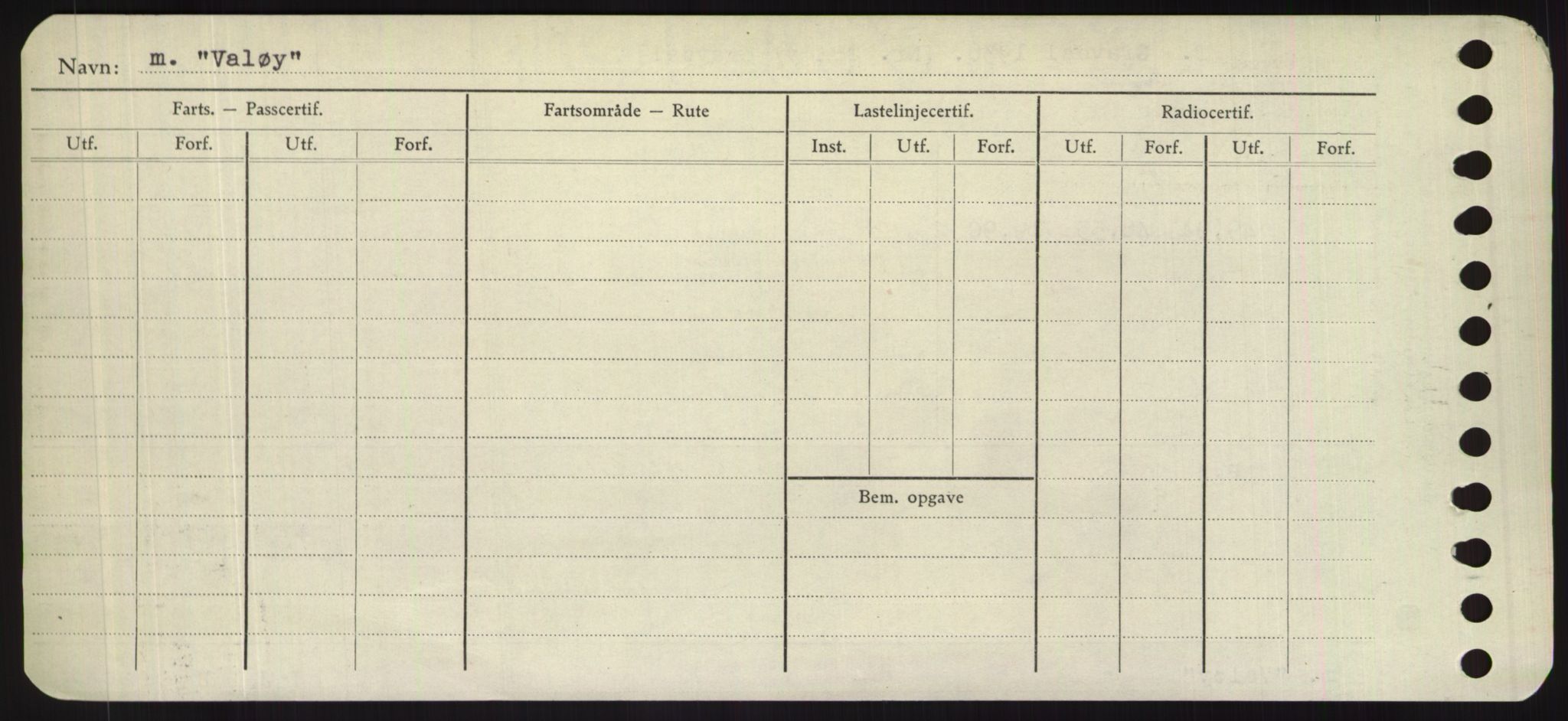 Sjøfartsdirektoratet med forløpere, Skipsmålingen, AV/RA-S-1627/H/Hd/L0040: Fartøy, U-Ve, p. 258