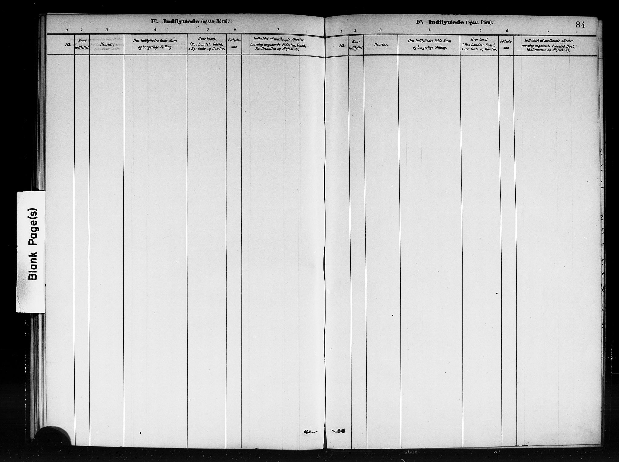 Vik sokneprestembete, AV/SAB-A-81501/H/Haa/Haac/L0001: Parish register (official) no. C 1, 1878-1890, p. 84