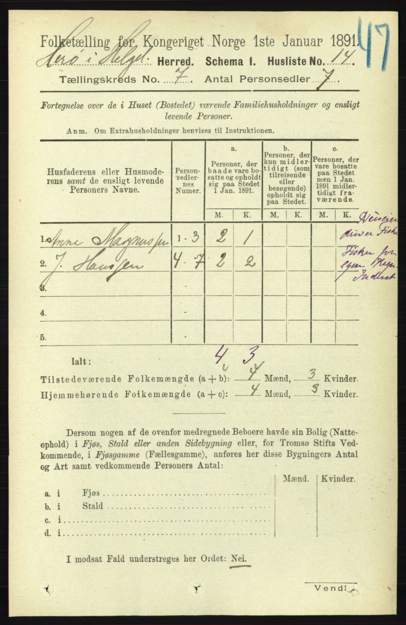 RA, 1891 census for 1818 Herøy, 1891, p. 2220