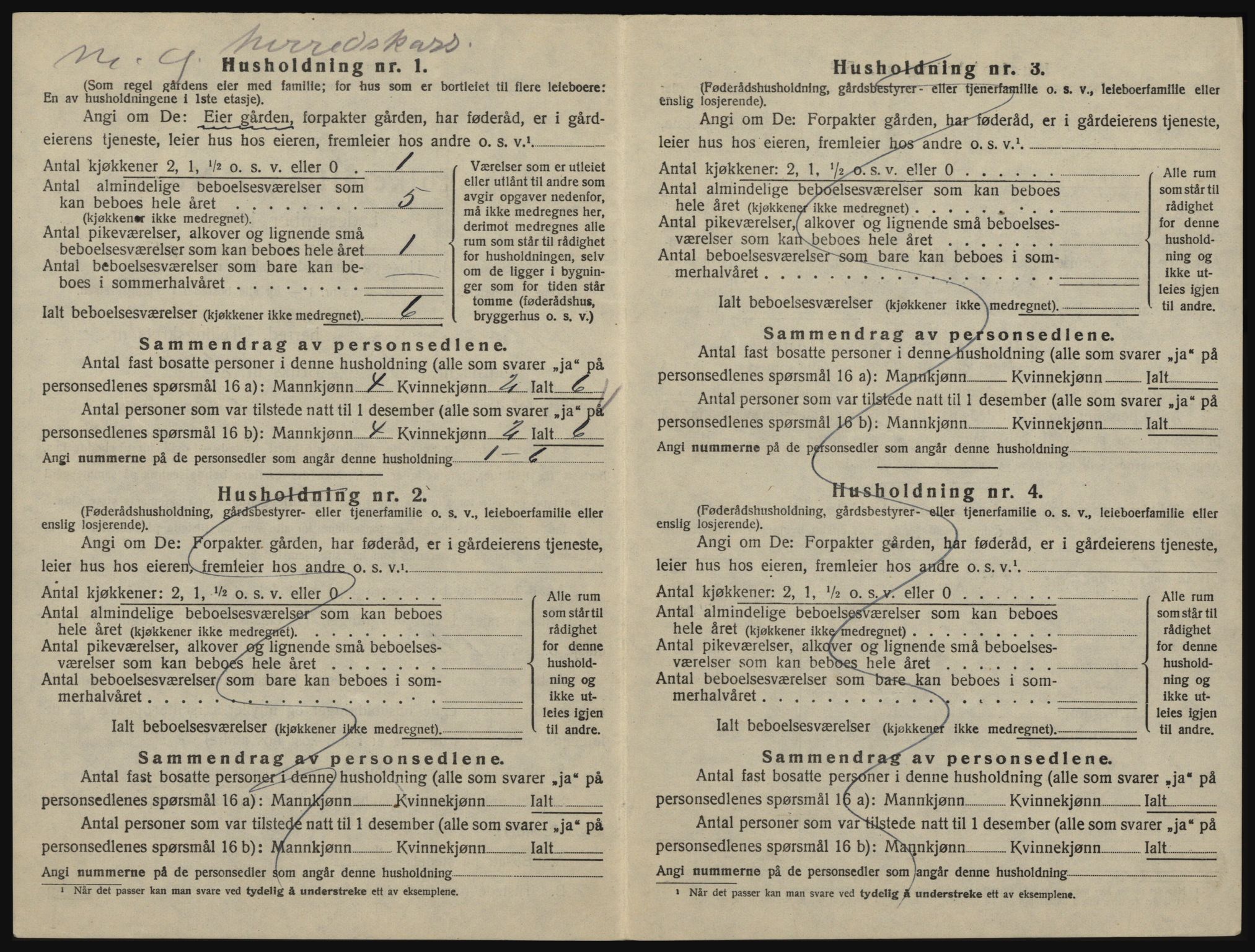 SAO, 1920 census for Glemmen, 1920, p. 1286