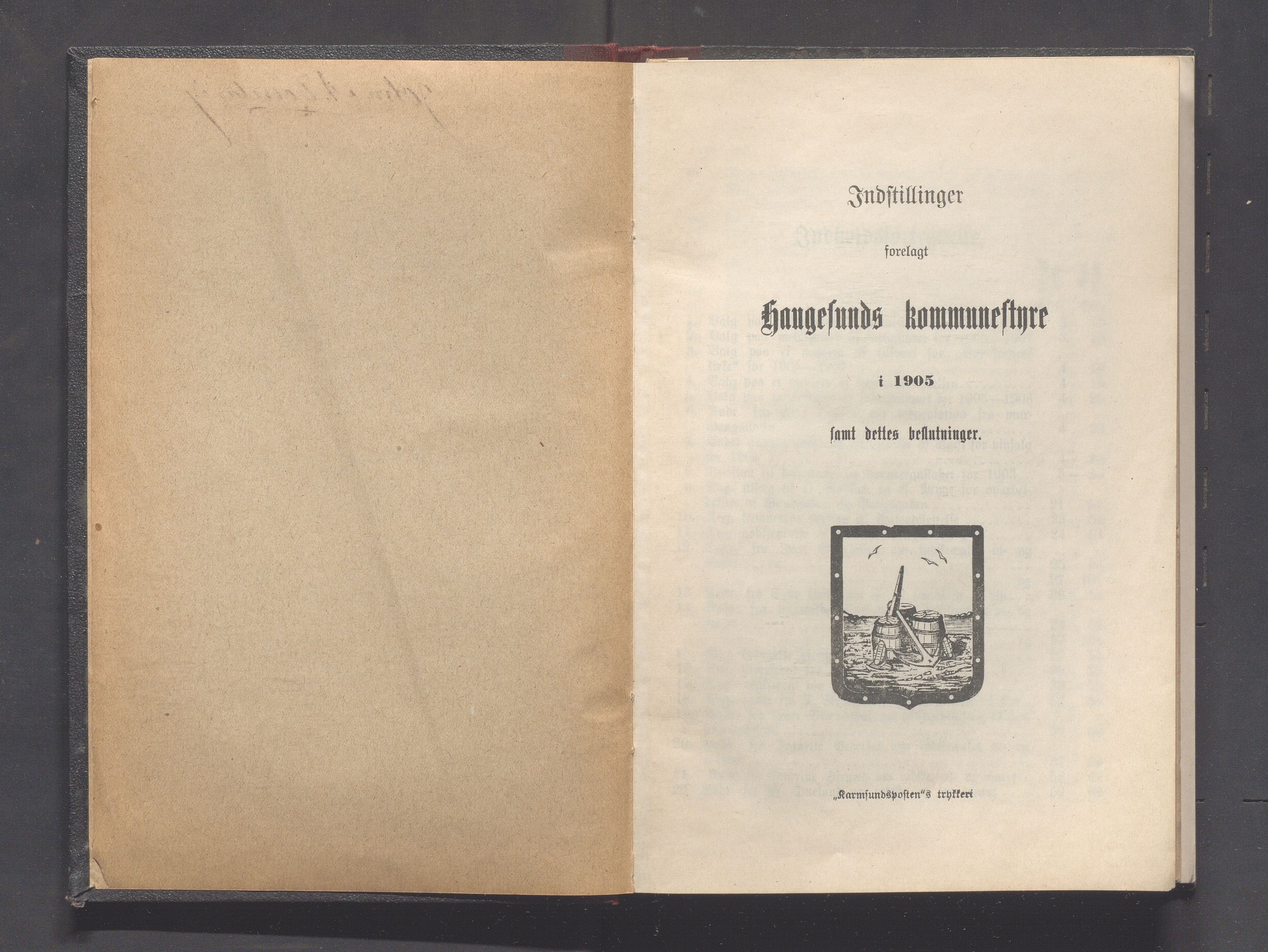 Haugesund kommune - Formannskapet og Bystyret, IKAR/A-740/A/Abb/L0001: Bystyreforhandlinger, 1889-1907, p. 554