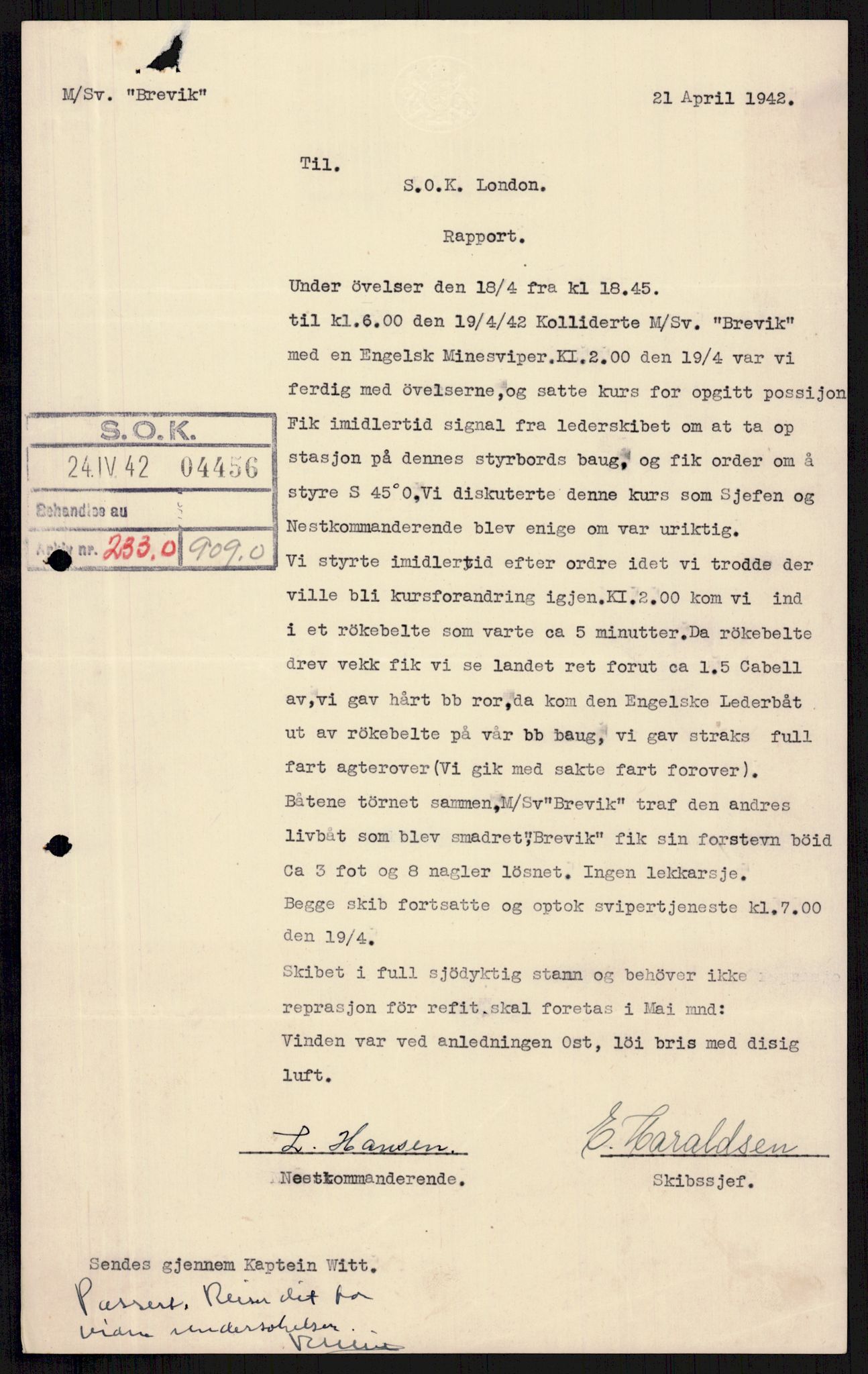 Forsvaret, Sjøforsvarets overkommando, RA/RAFA-2035/D/Dc/L0305: --, 1940-1946, p. 723