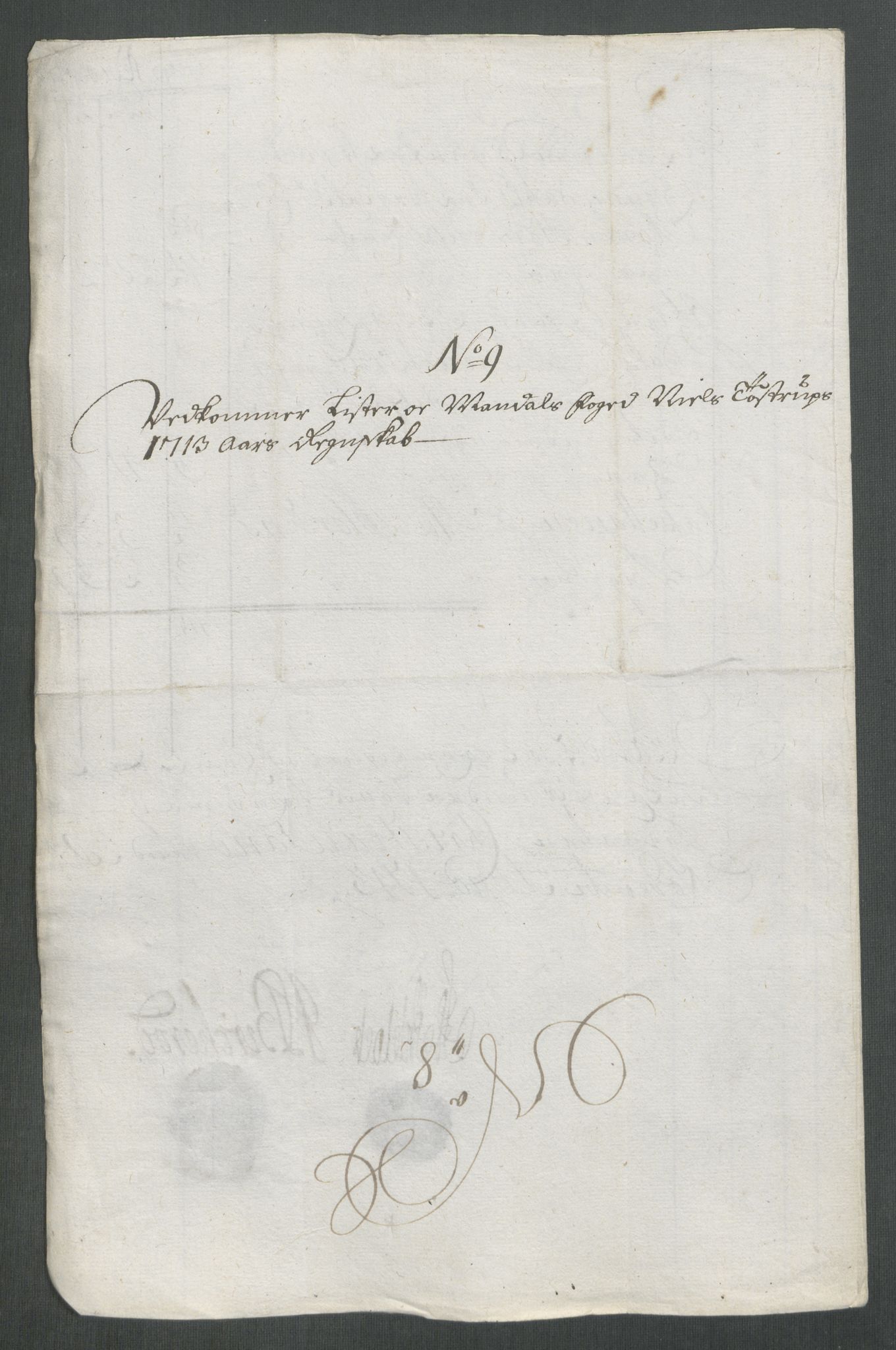 Rentekammeret inntil 1814, Reviderte regnskaper, Fogderegnskap, AV/RA-EA-4092/R43/L2556: Fogderegnskap Lista og Mandal, 1713, p. 174