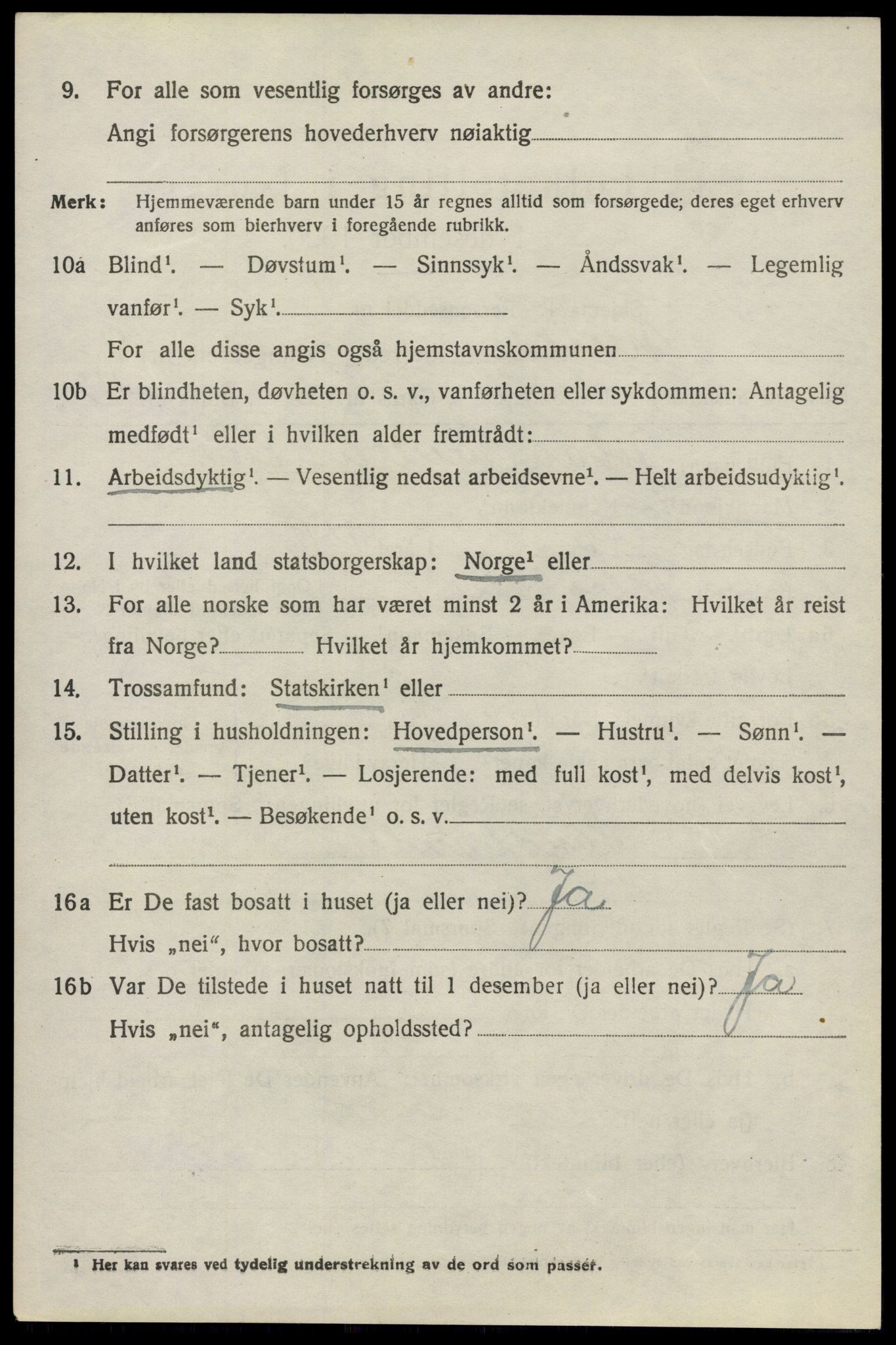 SAO, 1920 census for Nesodden, 1920, p. 6406