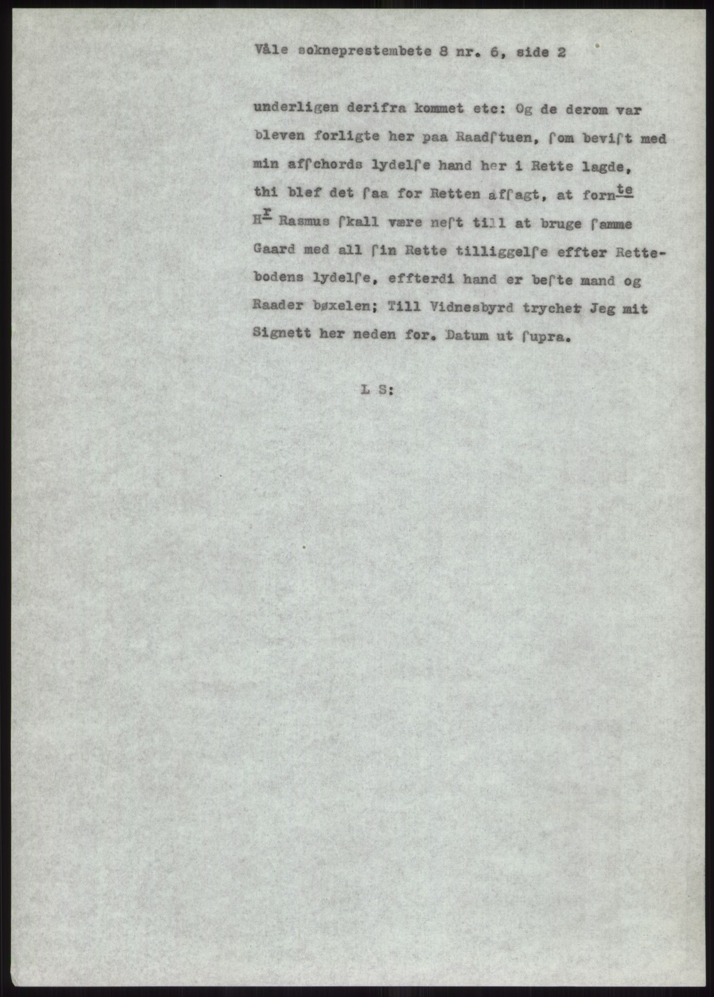 Samlinger til kildeutgivelse, Diplomavskriftsamlingen, AV/RA-EA-4053/H/Ha, p. 1144