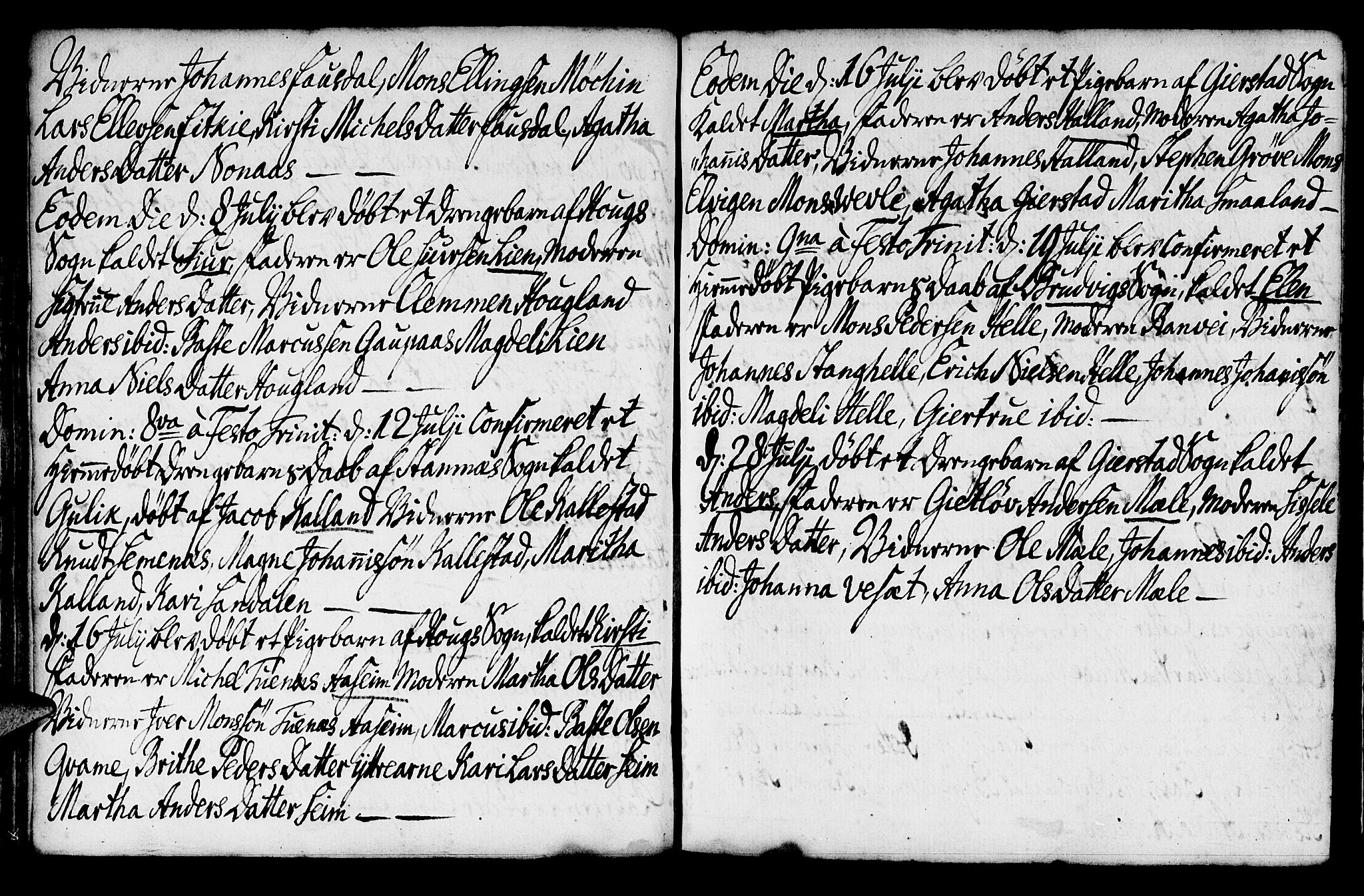 Haus sokneprestembete, AV/SAB-A-75601/H/Haa: Parish register (official) no. A 8, 1754-1769, p. 39