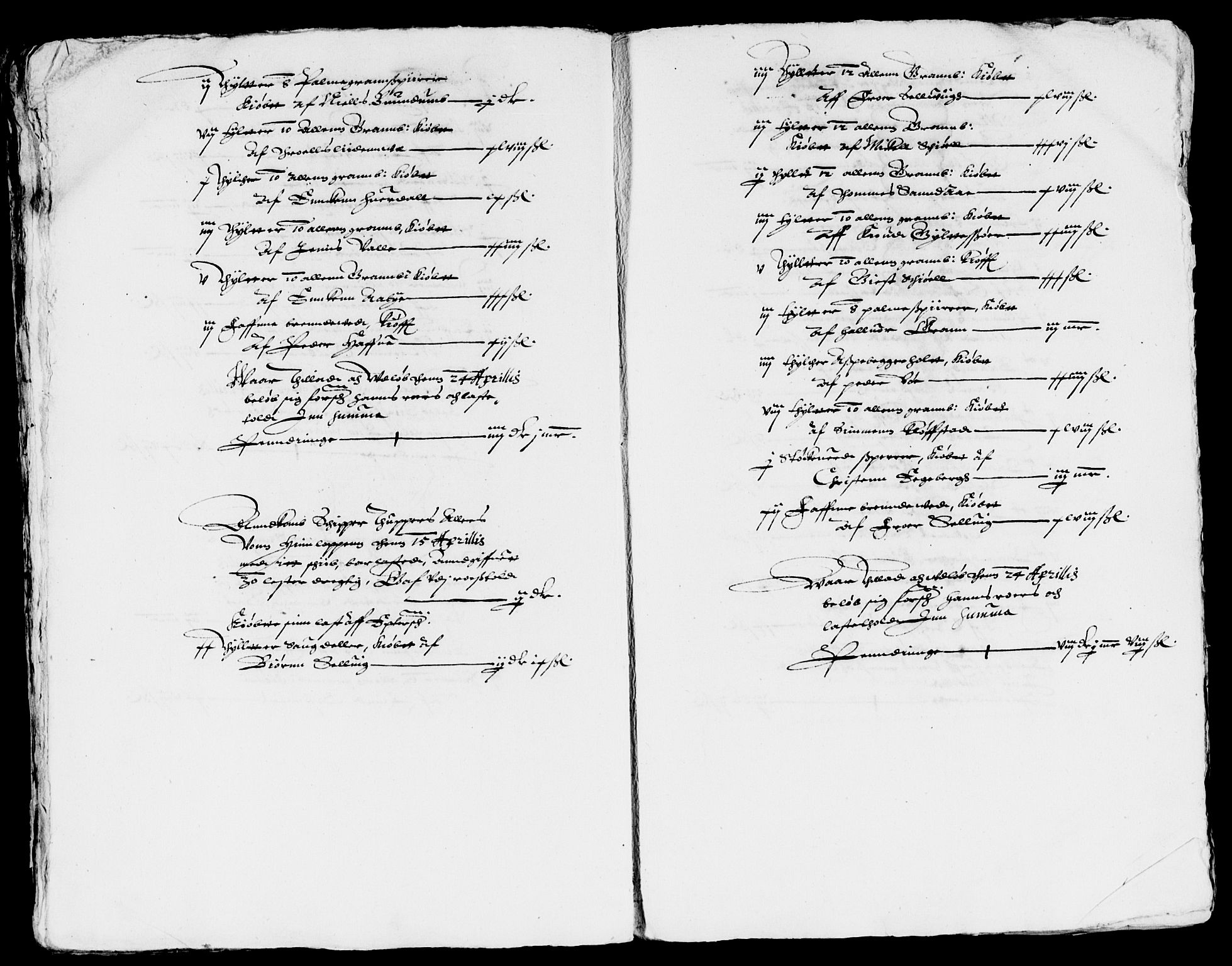Rentekammeret inntil 1814, Reviderte regnskaper, Lensregnskaper, AV/RA-EA-5023/R/Rb/Rbo/L0001: Tønsberg len, 1584-1612