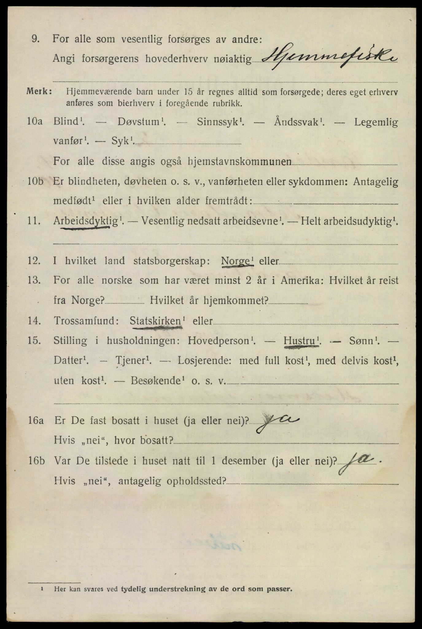 SAKO, 1920 census for Sandeherred, 1920, p. 14281