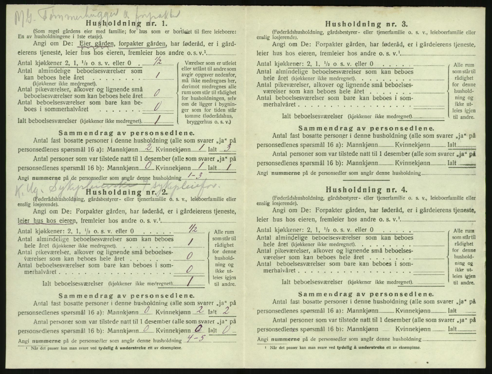 SAKO, 1920 census for Lardal, 1920, p. 314