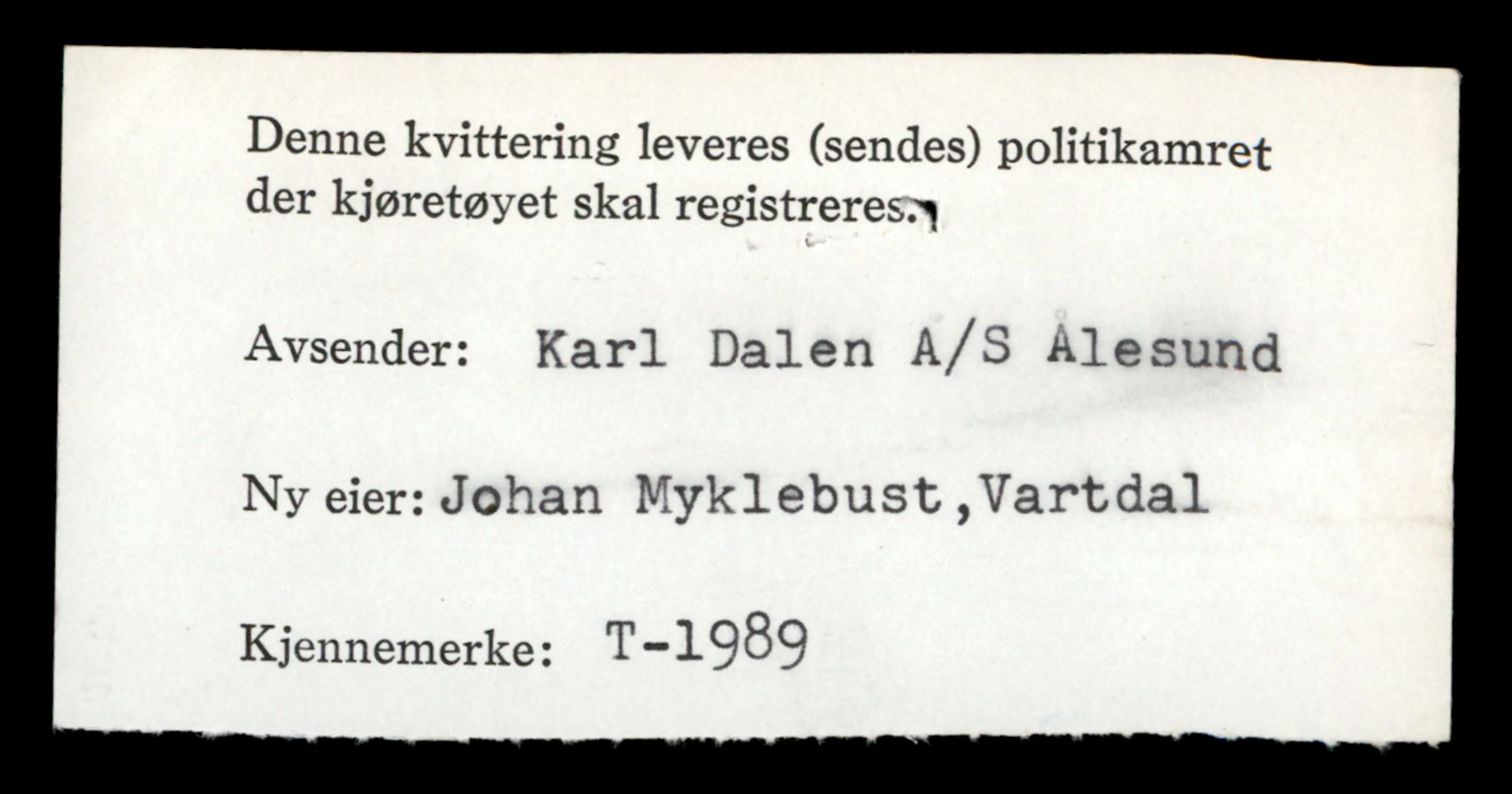 Møre og Romsdal vegkontor - Ålesund trafikkstasjon, AV/SAT-A-4099/F/Fe/L0017: Registreringskort for kjøretøy T 1985 - T 10090, 1927-1998, p. 136