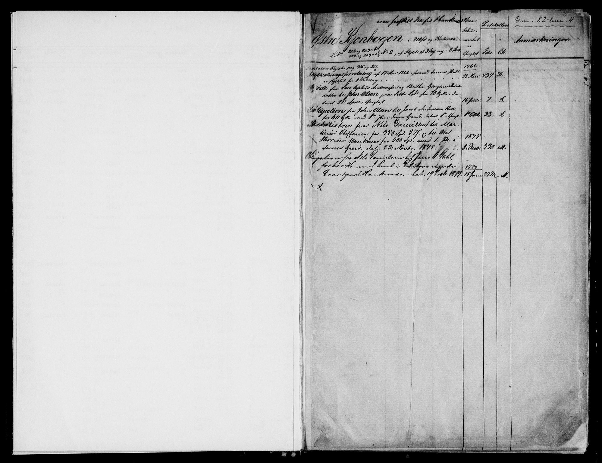 Vesterålen sorenskriveri, SAT/A-4180/1/2/2A/L0005: Mortgage register no. 5, 1866-1880, p. 2